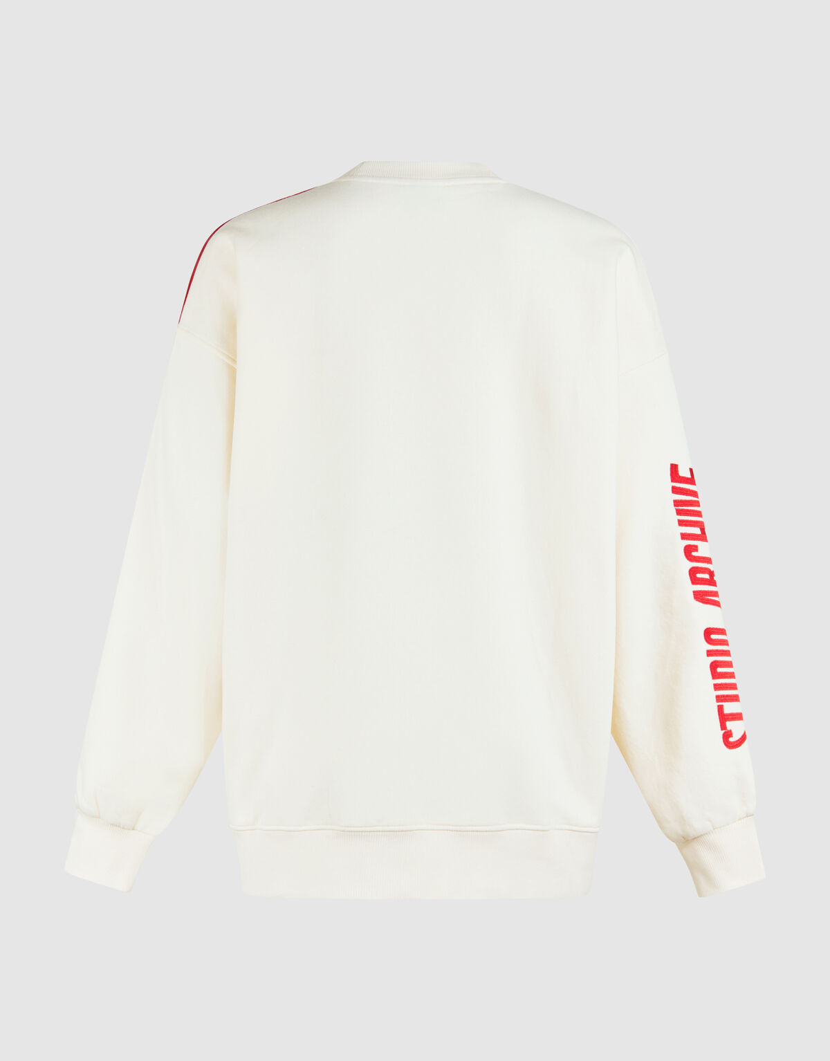 &Uuml;bergro&szlig;er Pullover mit Kirschmotiv Gebrochenes We SHOEBY WOMEN