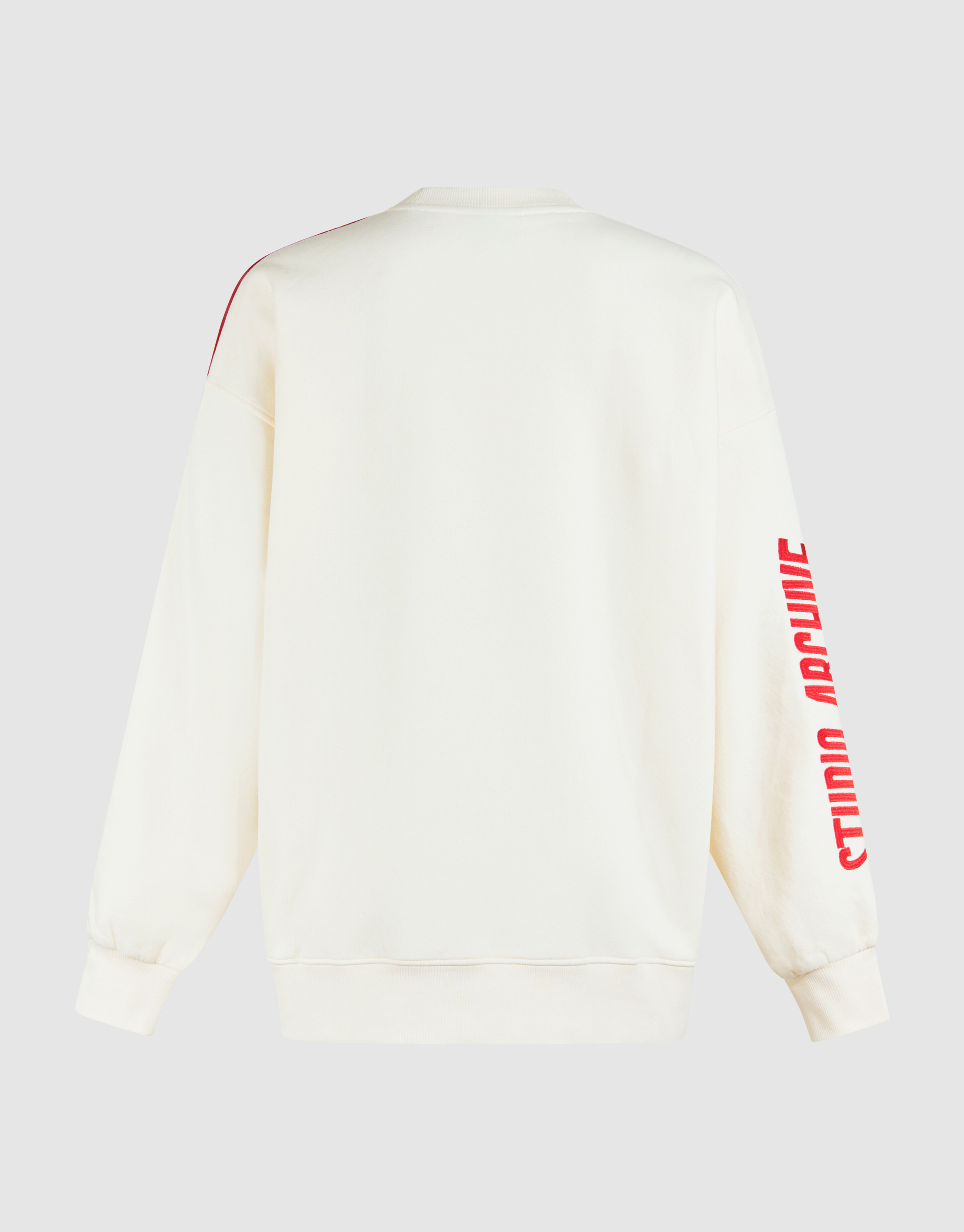 &Uuml;bergro&szlig;er Pullover mit Kirschmotiv Gebrochenes We SHOEBY WOMEN