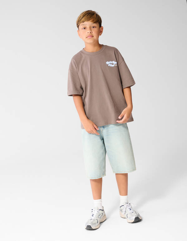 Vibes Artwork T-Shirt Braun SHOEBY BOYS