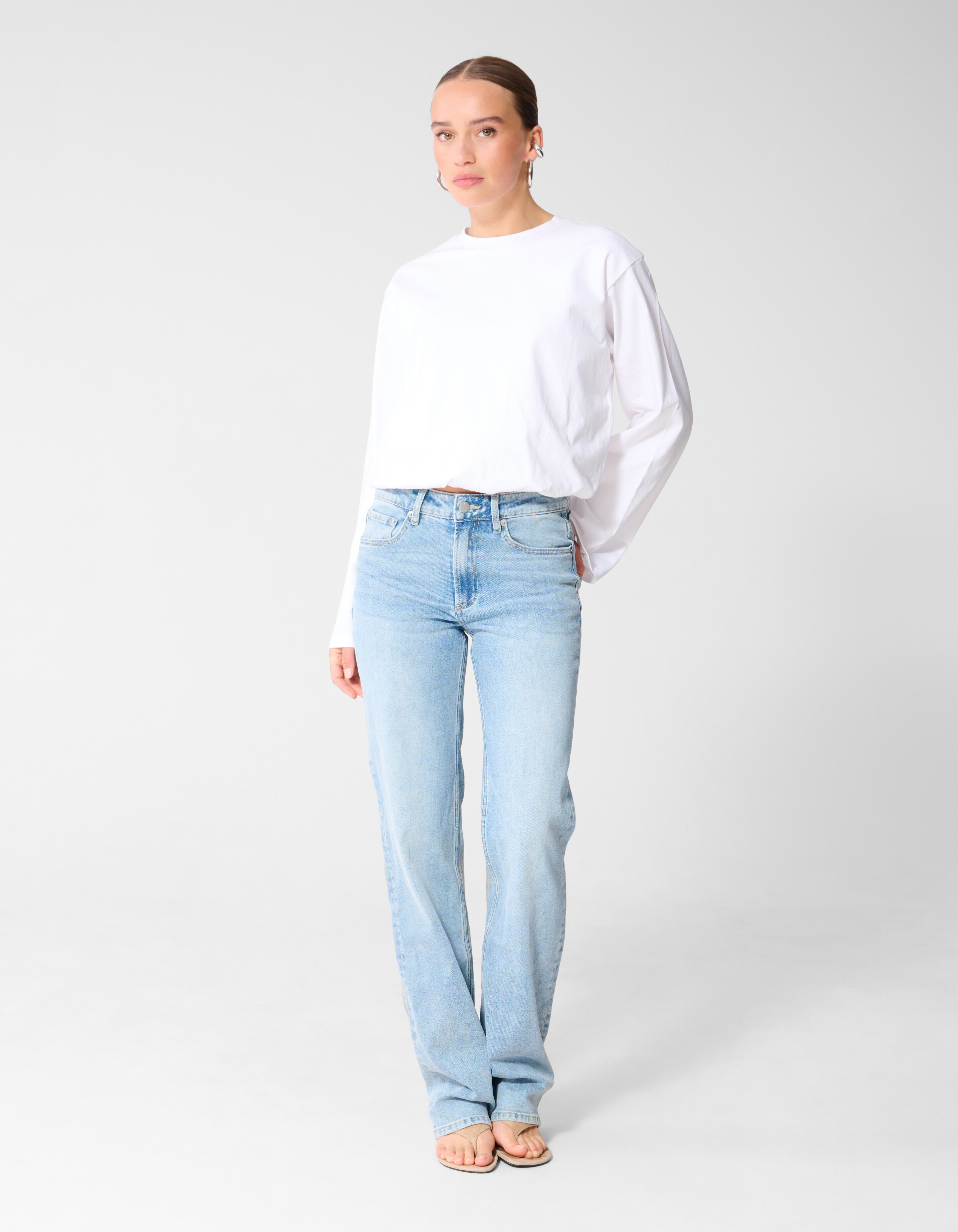 Straight Fit Jeans Extra Lang Mittelstein SHOEBY WOMEN