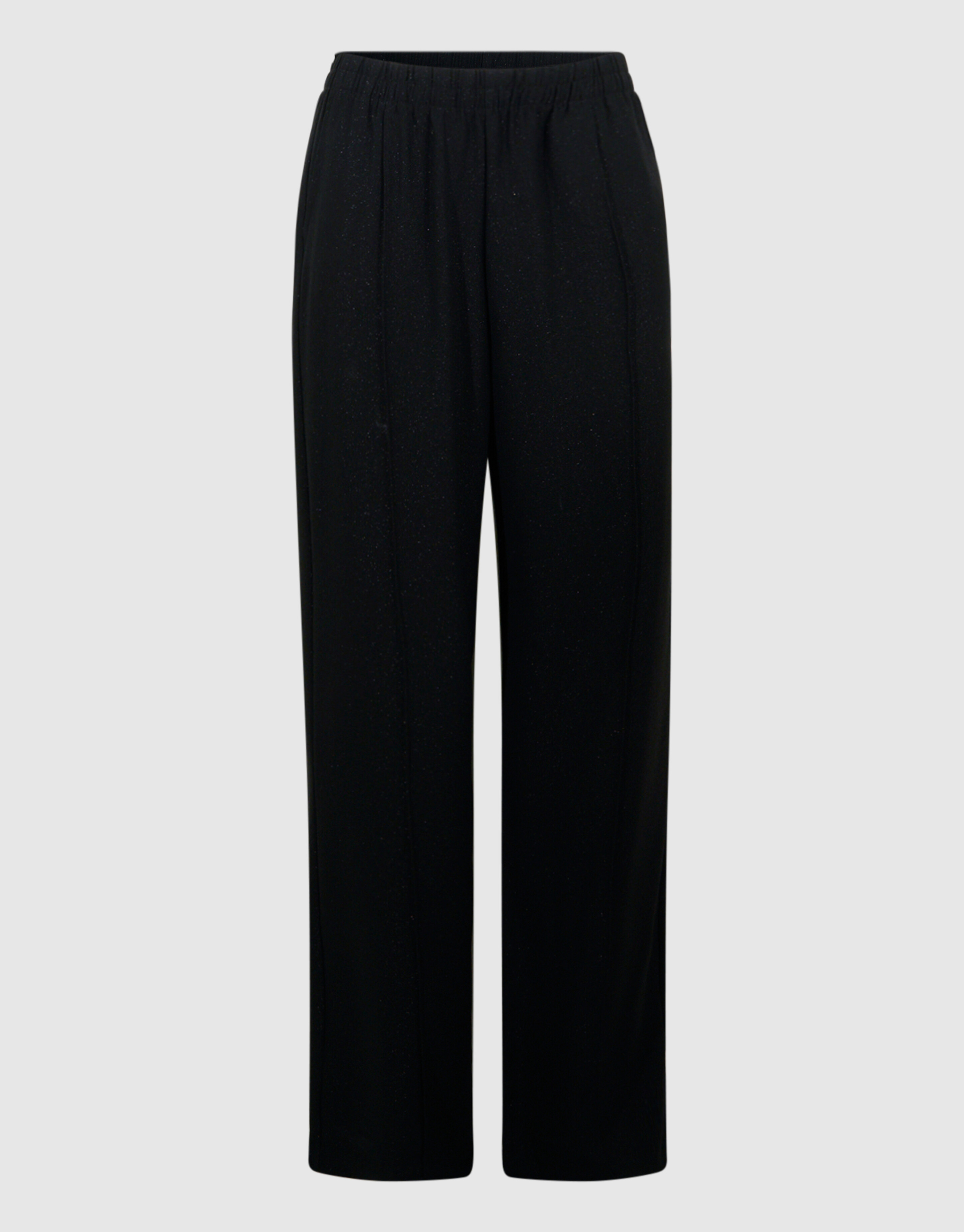 Schwarzer Glitzer-Hose mit weitem Bein SHOEBY WOMEN