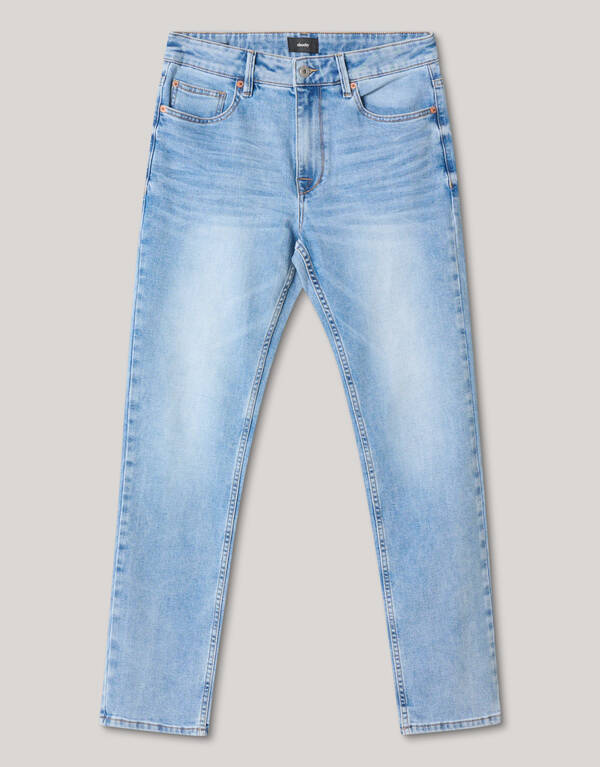 Straight Fit Light Jeans Gebleicht L34 SHOEBY MEN