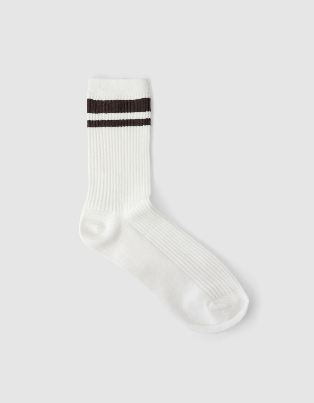 Sportliche Streep-Socken Braun SHOEBY ACCESSOIRES