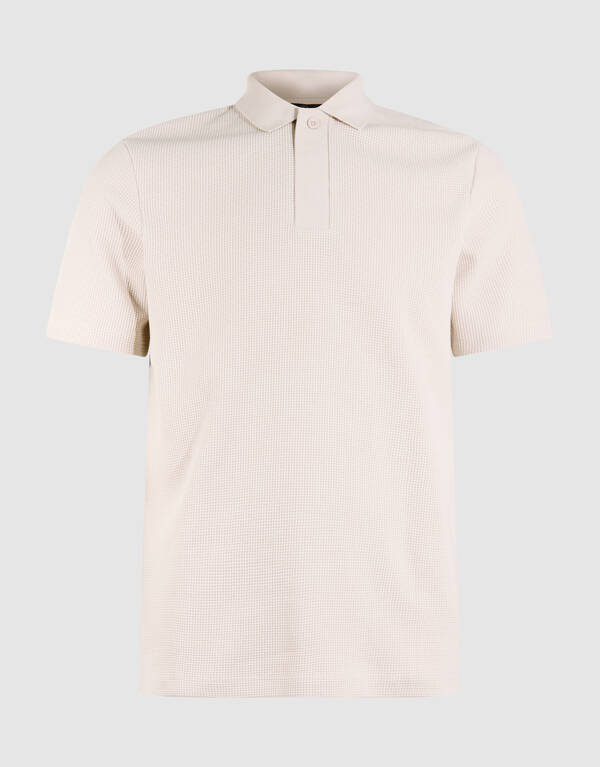 Waffel Polo Sand SHOEBY MEN