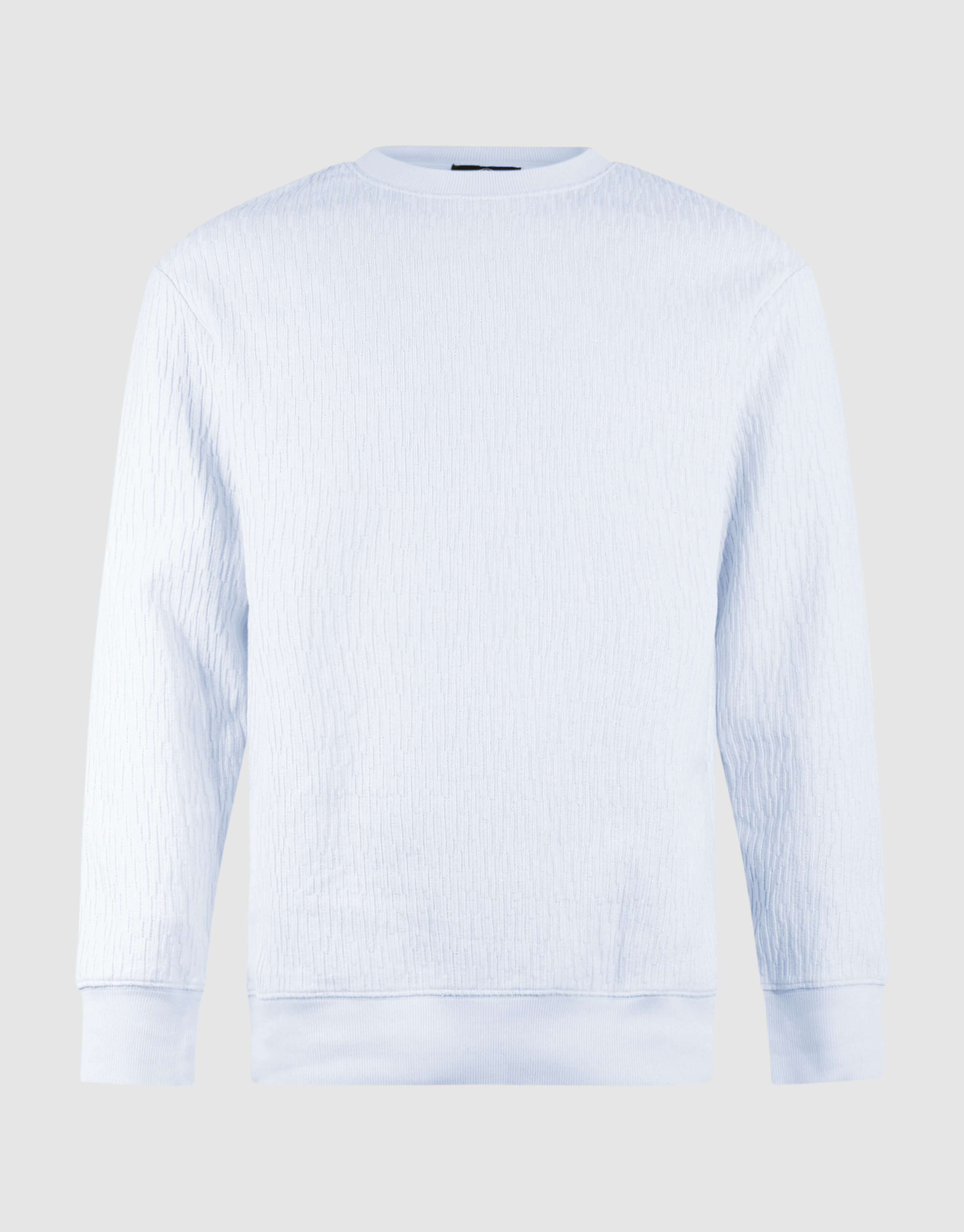 Strukturpullover Hellblau SHOEBY MEN