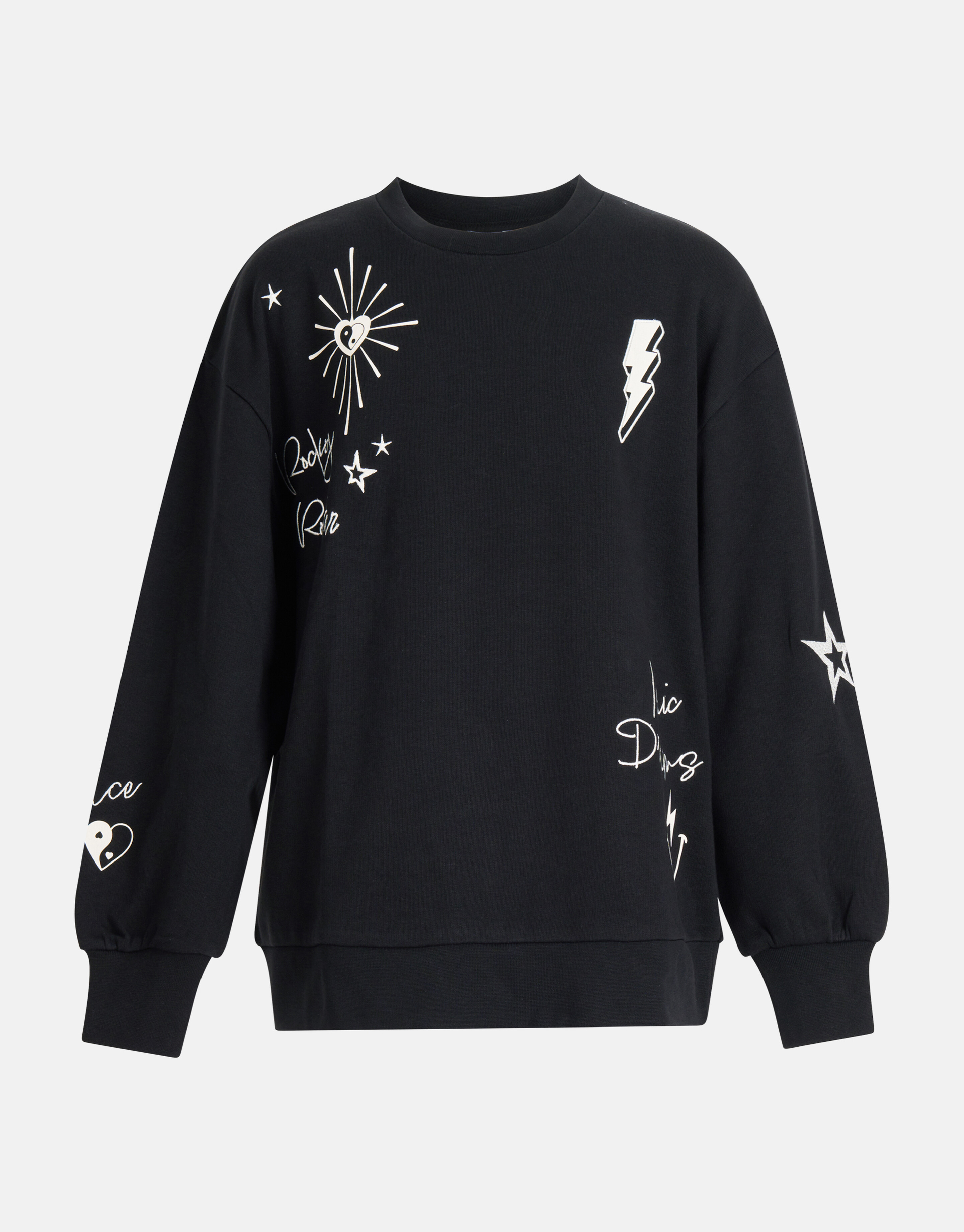 Artwork Pullover Schwarz SHOEBY GIRLS