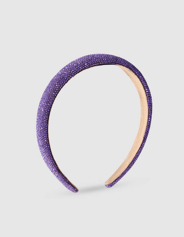 Strass Haarband Paars SHOEBY ACCESSOIRES