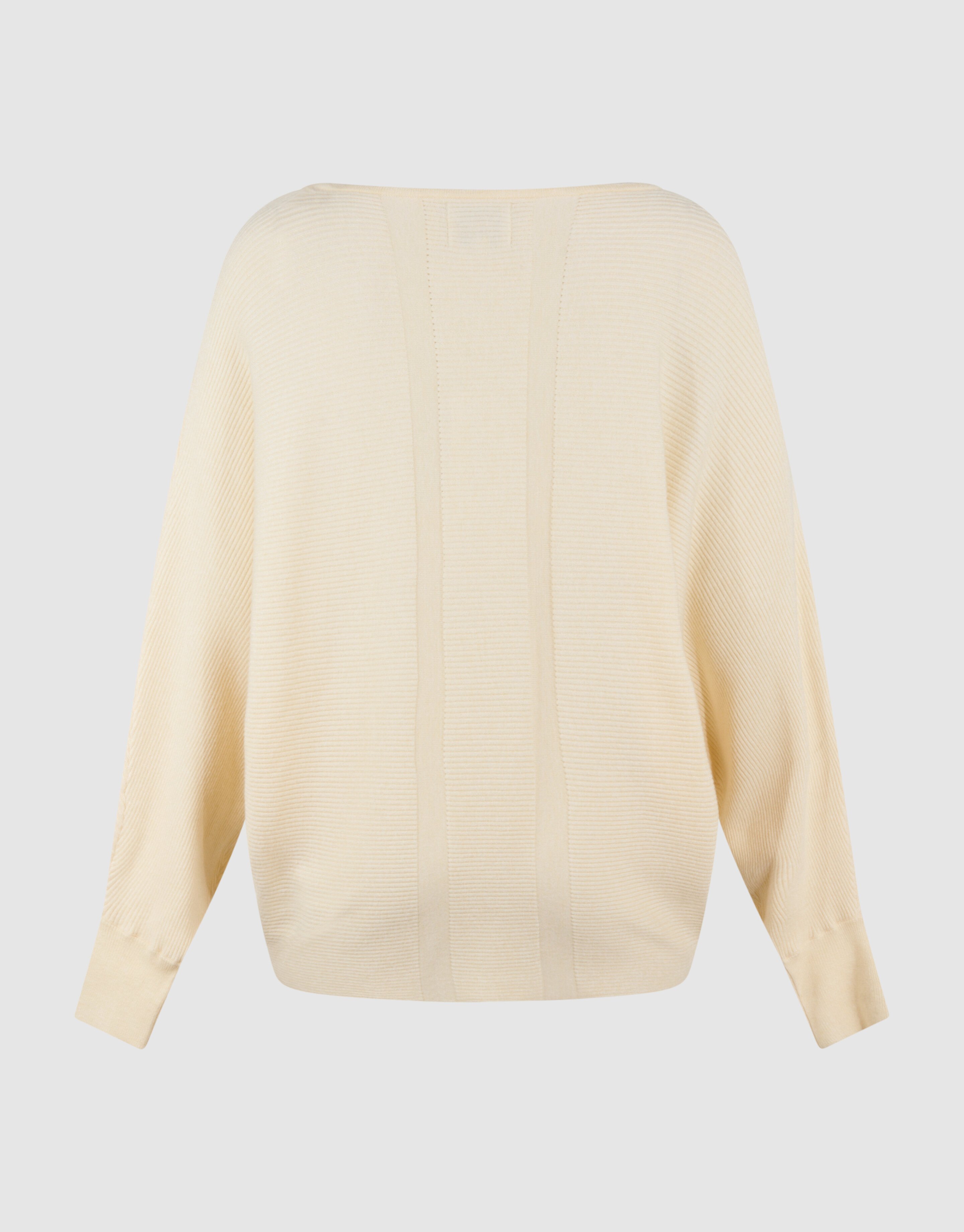 &Uuml;bergro&szlig;er Pullover Off White SHOEBY WOMEN