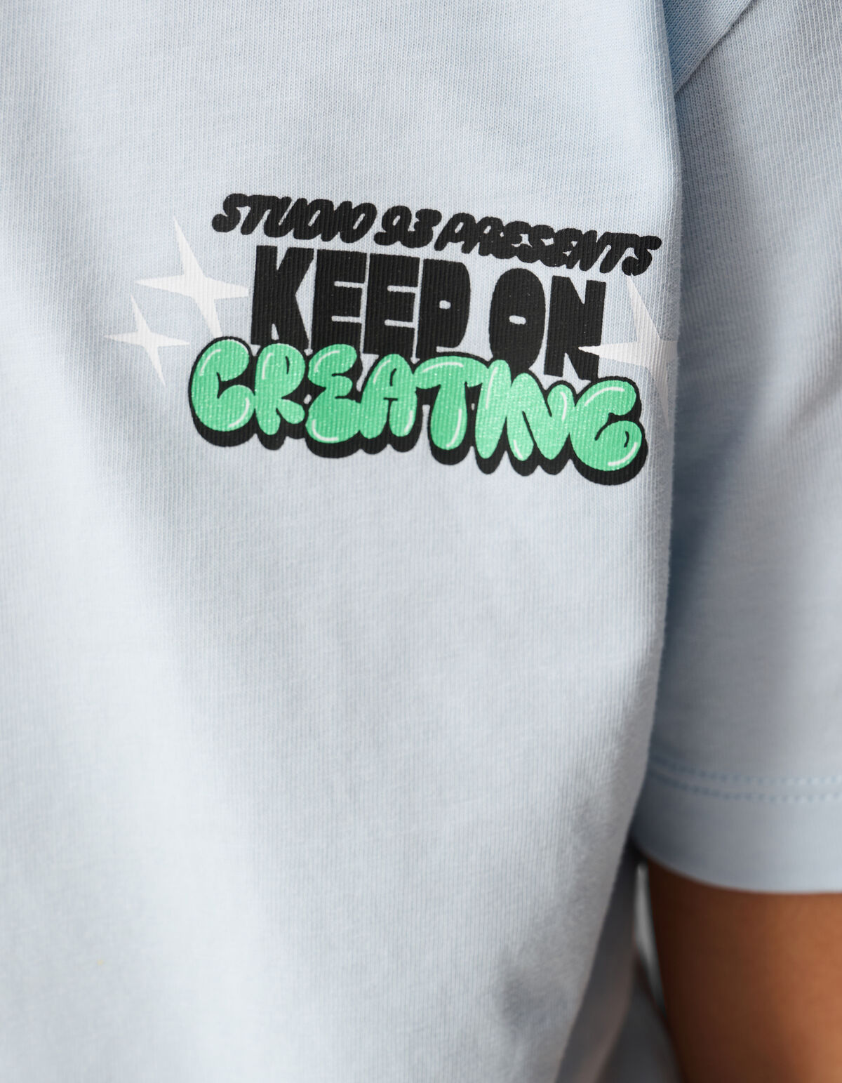 Creating Artwork T-Shirt Hellblau SHOEBY BOYS