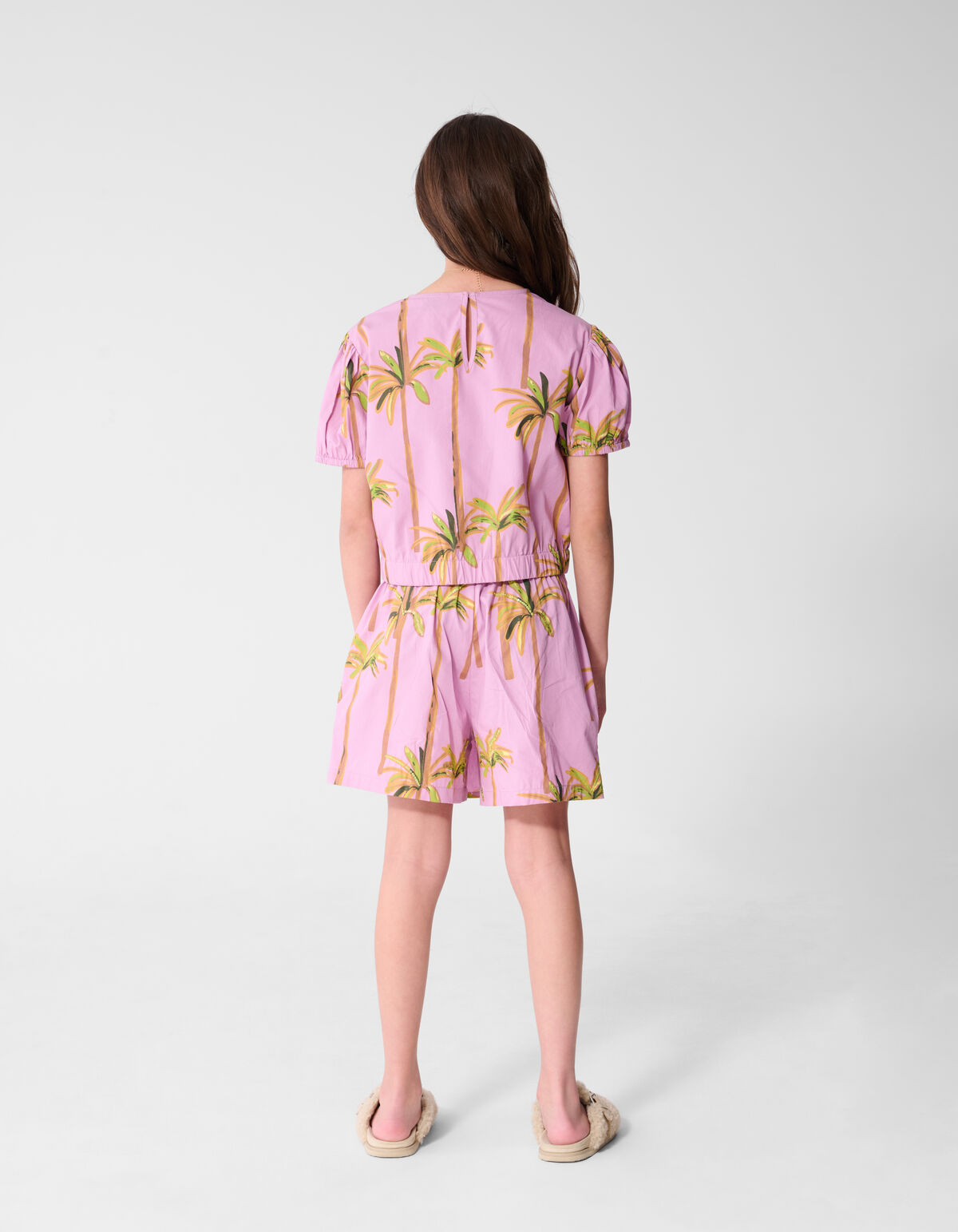 Palm Pailletten Top Helllila SHOEBY GIRLS