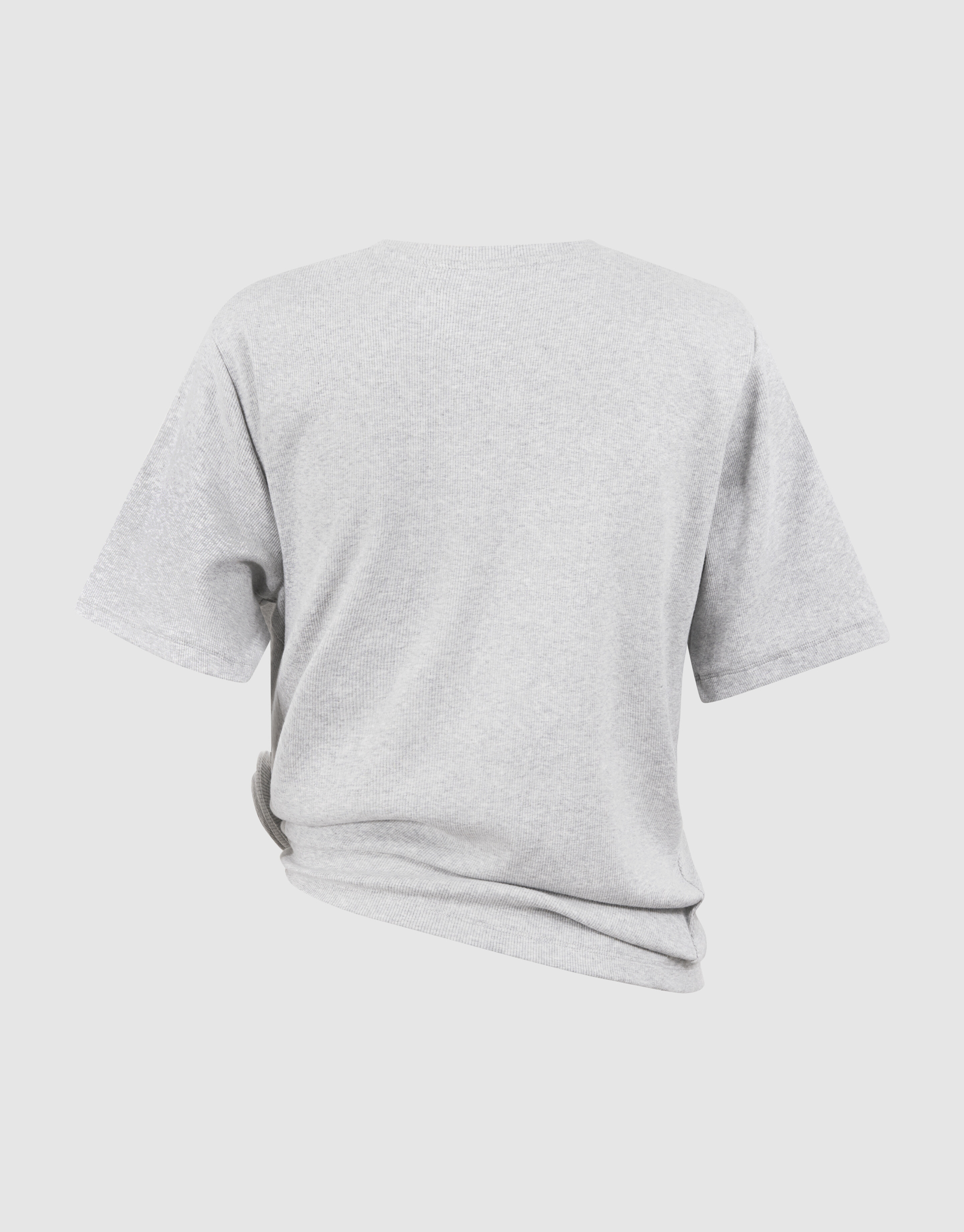 Knoten T-Shirt Hellgrau Von Mieke SHOEBY WOMEN