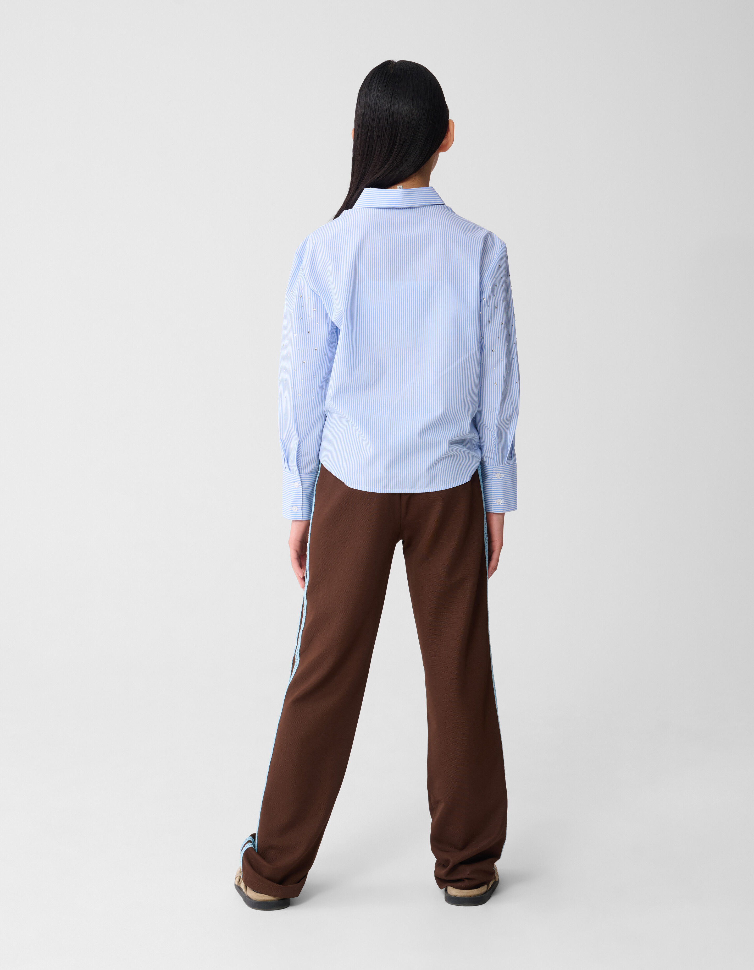 Sportliche, weite Hose, braun SHOEBY GIRLS