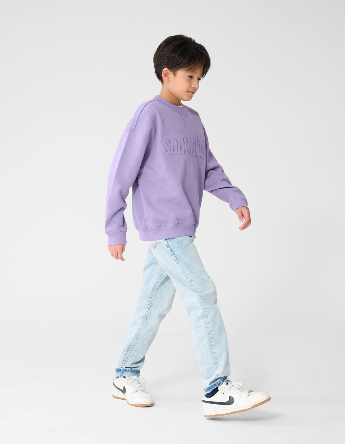 Southside Artwork Sweater Hellviolett SHOEBY BOYS