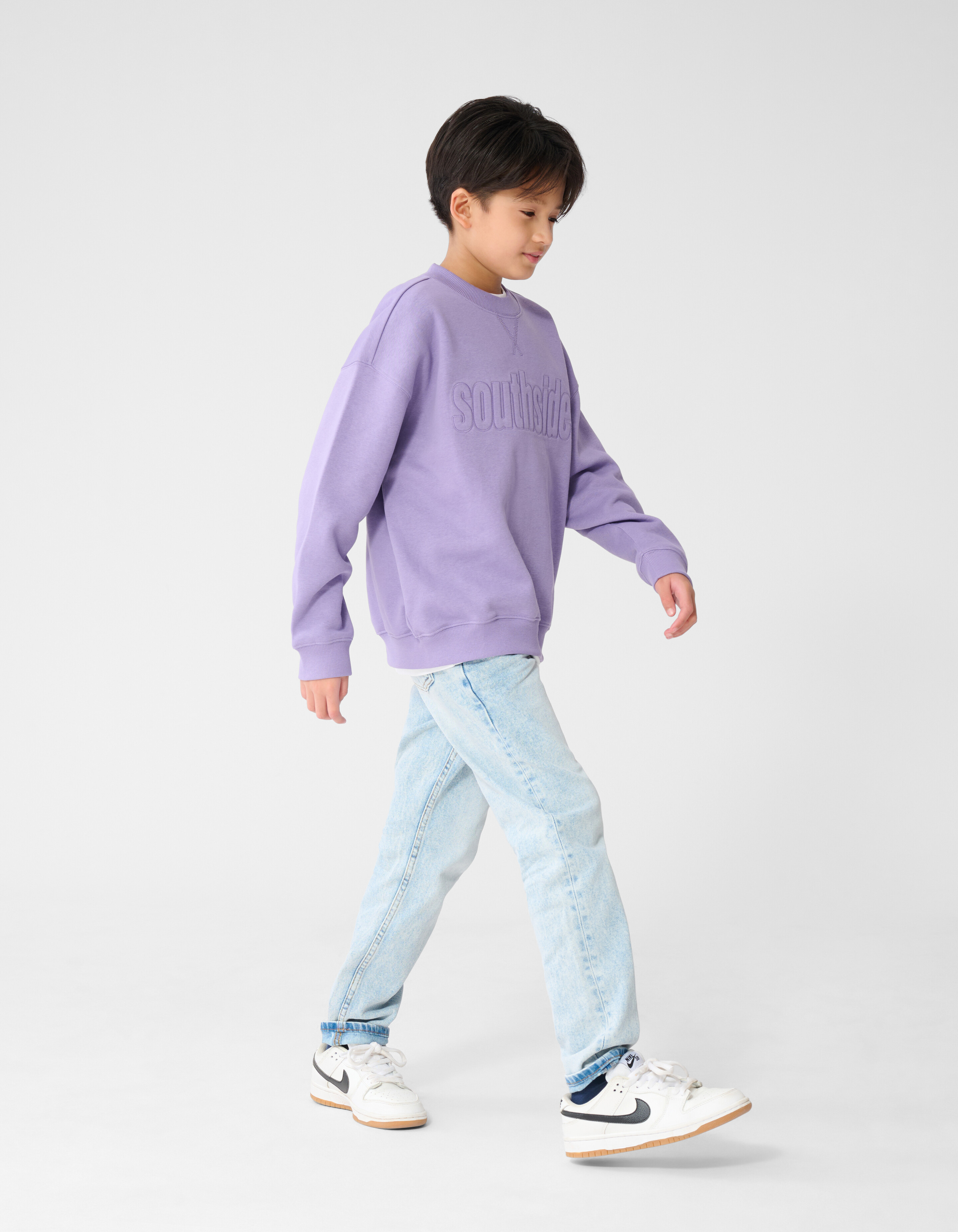 Southside Artwork Sweater Hellviolett SHOEBY BOYS