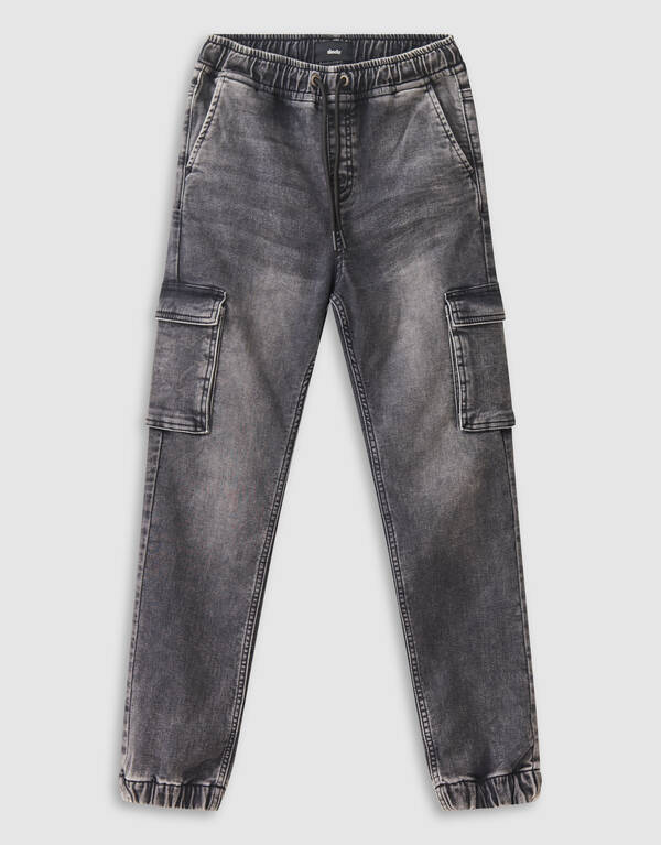 Cargo-Jogging-Hose Dunkelgrau SHOEBY BOYS