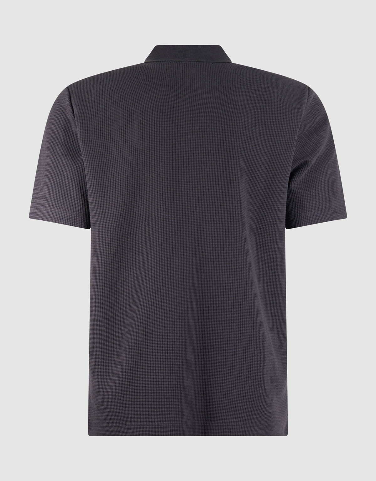 Waffle Polo Dunkelgrau SHOEBY MEN