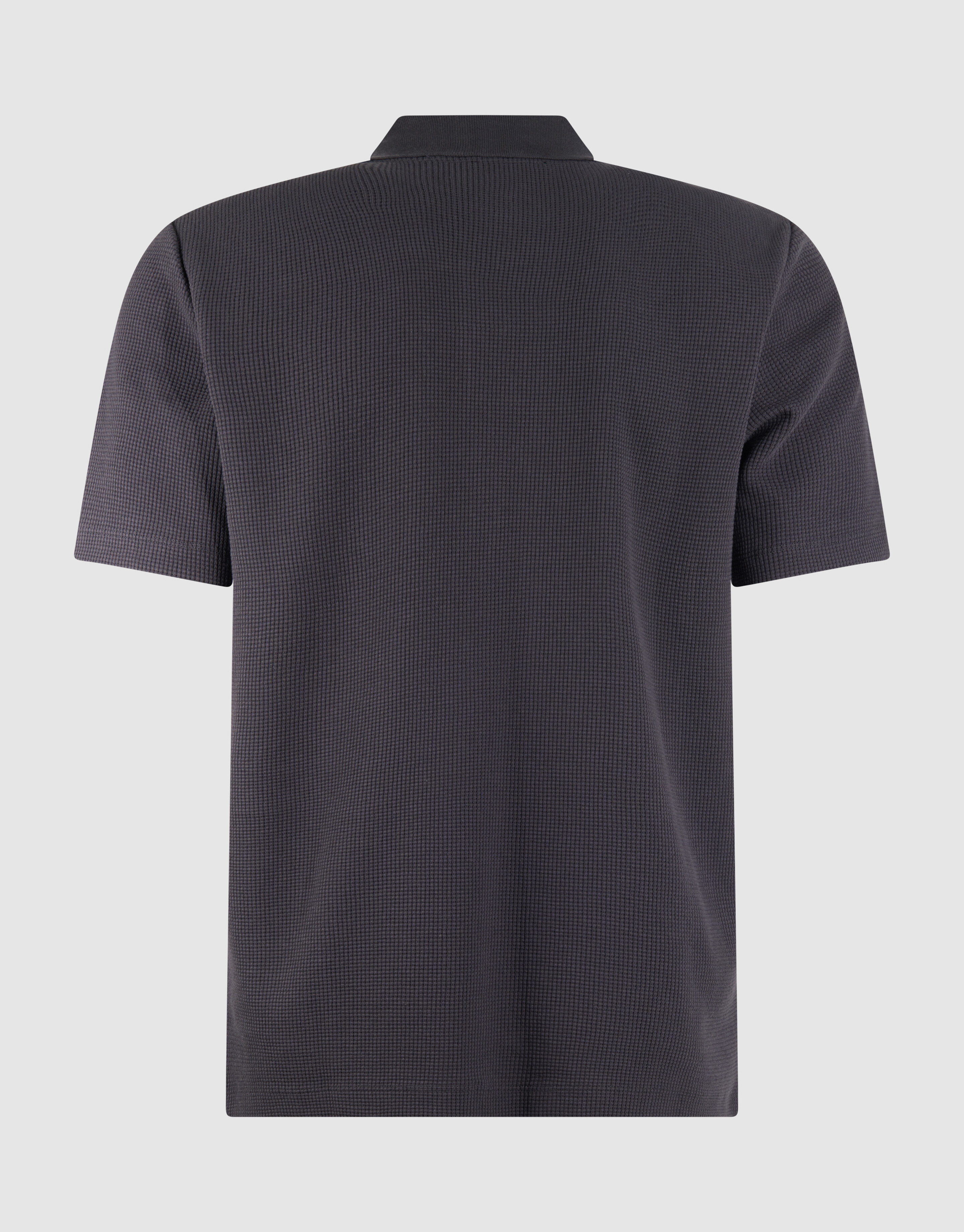 Waffle Polo Dunkelgrau SHOEBY MEN