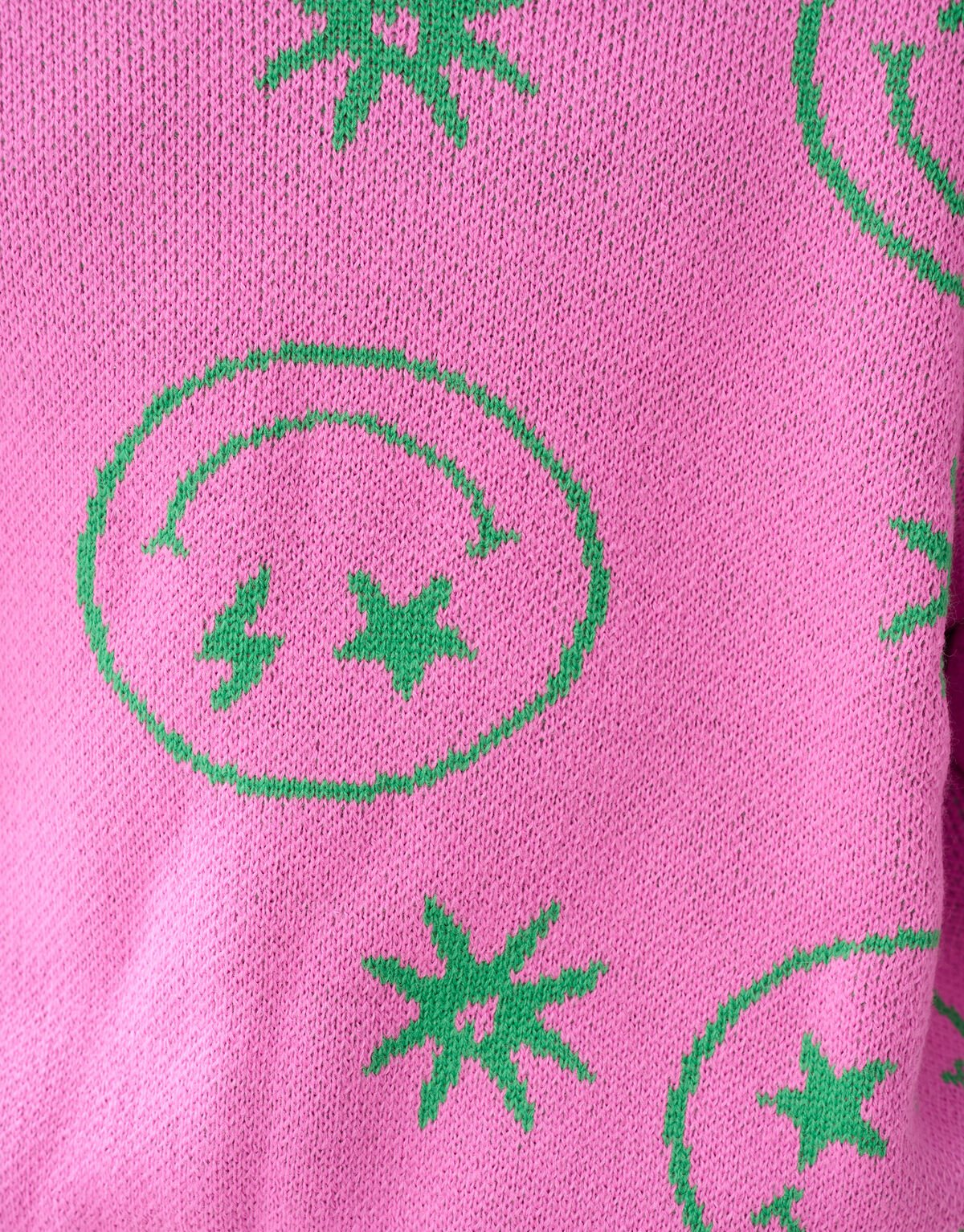 Smiley Strickpullover Rosa SHOEBY GIRLS