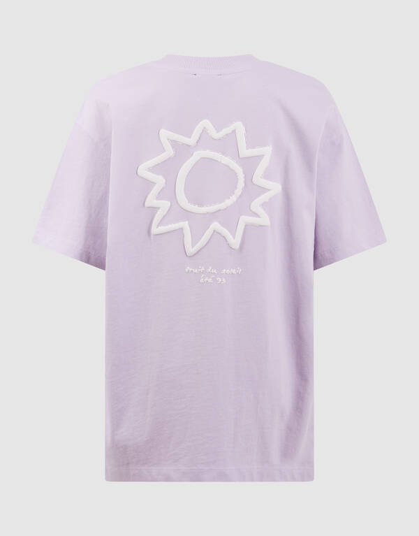 Soleil Artwork T-Shirt Helllila SHOEBY BOYS