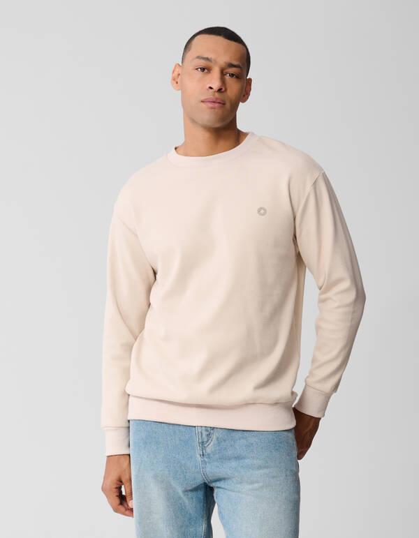 Spark Logo Sweatshirt Sand SHOEBY MEN