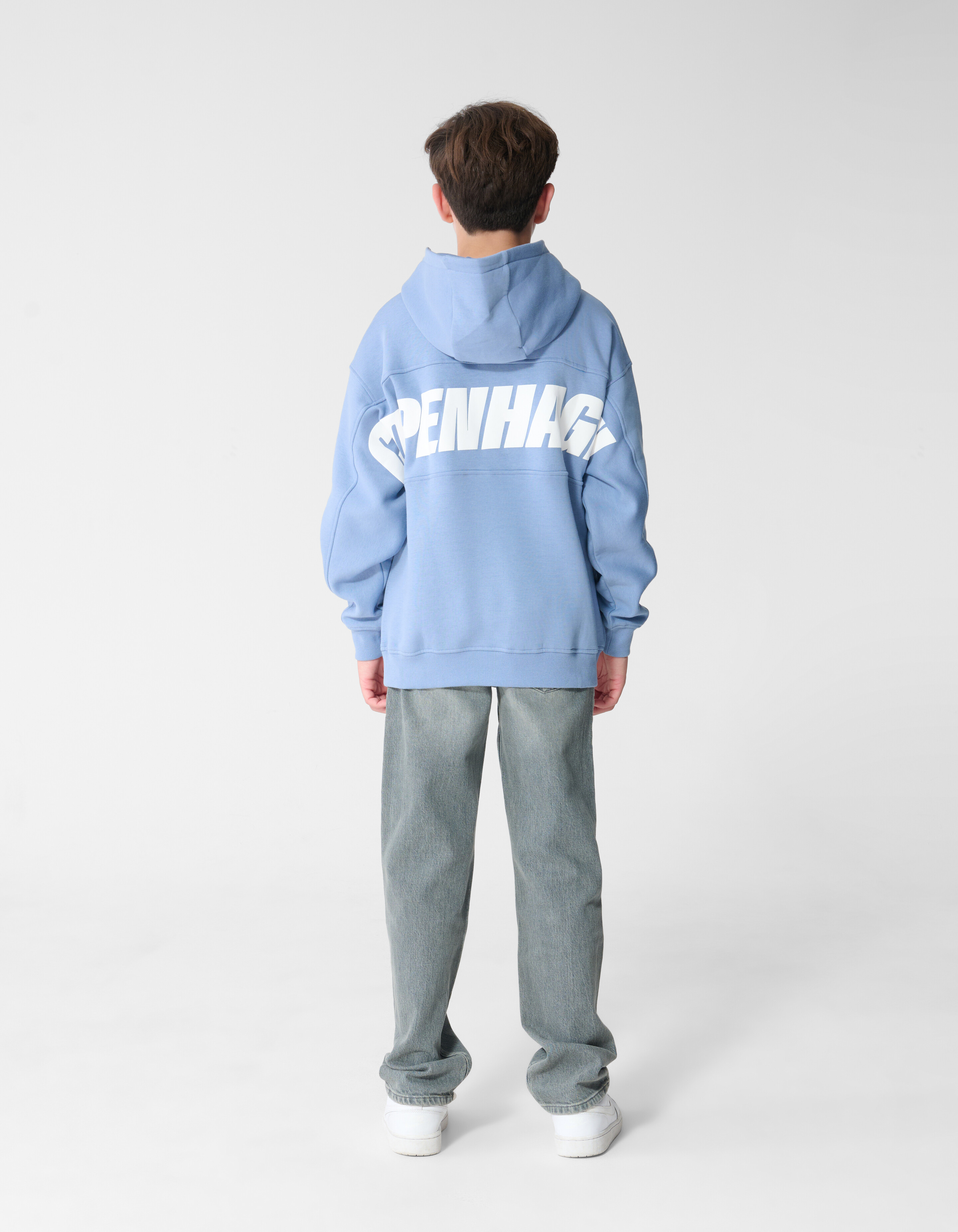 Gerade geschnittene Jeans in Grau SHOEBY BOYS