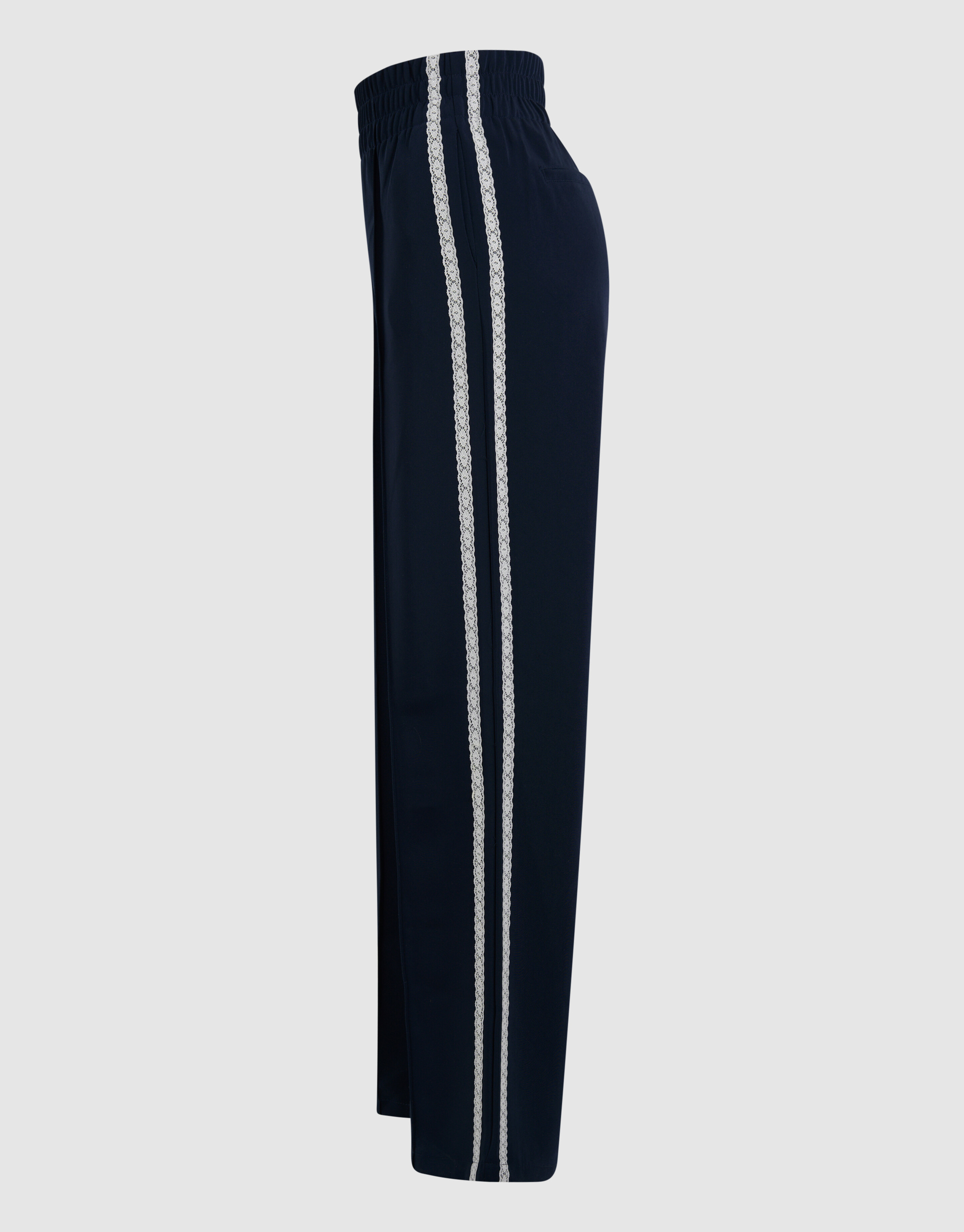 Sportliche Hose mit weitem Bein Dunkelblau SHOEBY WOMEN
