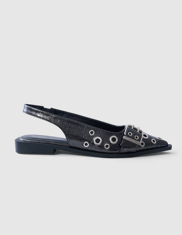 Schnalle Slingback Schwarz SHOEBY SHOES