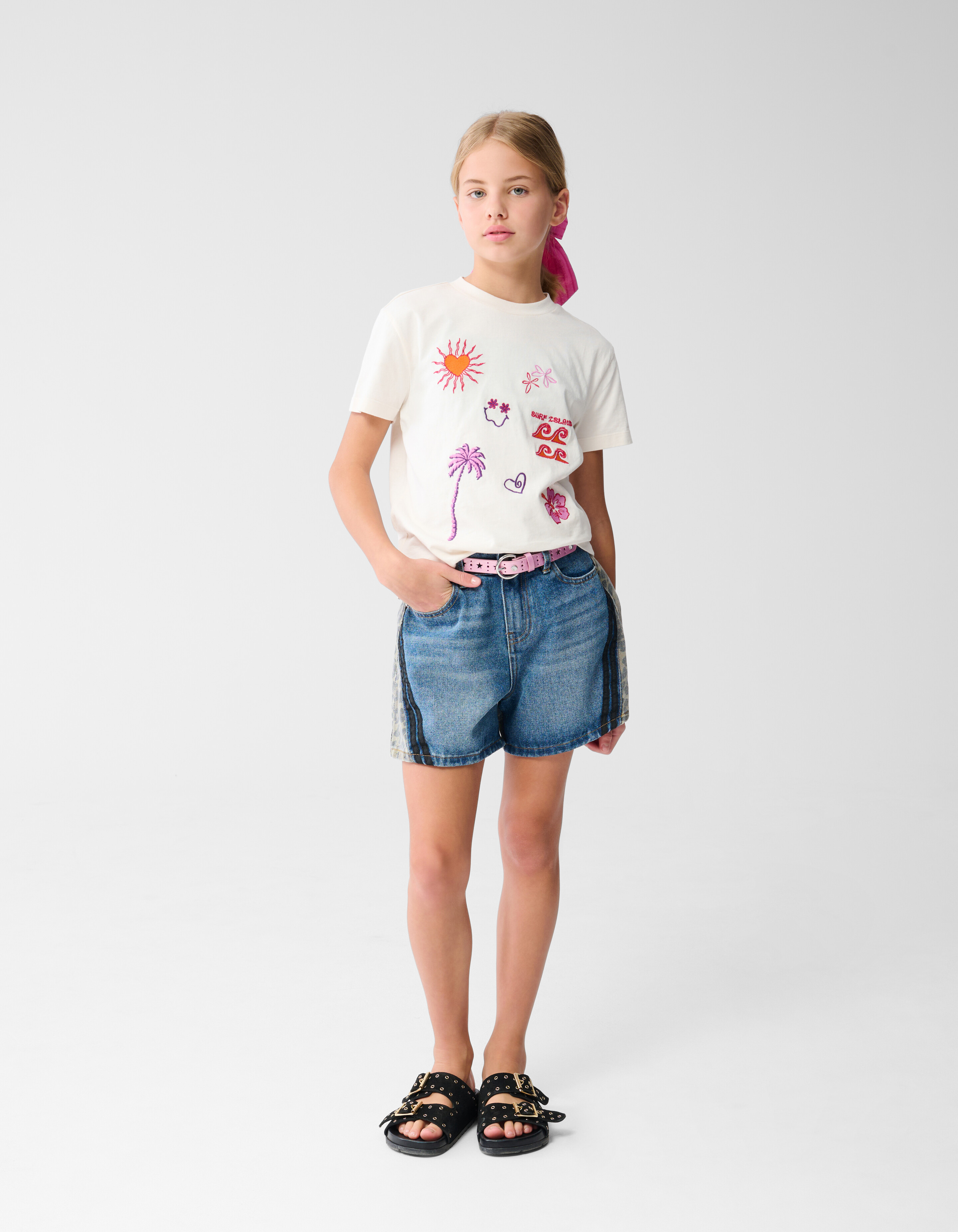Mix Denim Short Blau SHOEBY GIRLS