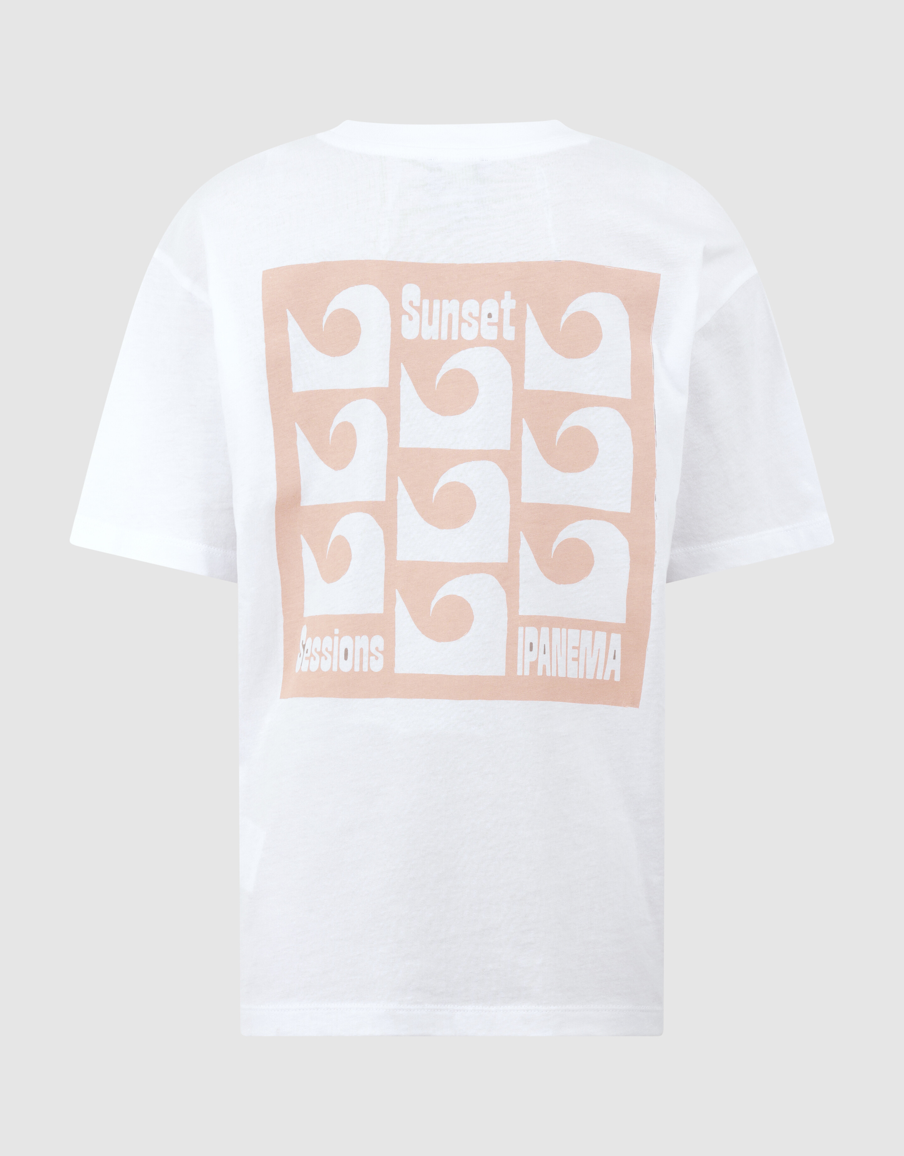 Sunset Artwork T-Shirt Wei&szlig; SHOEBY BOYS