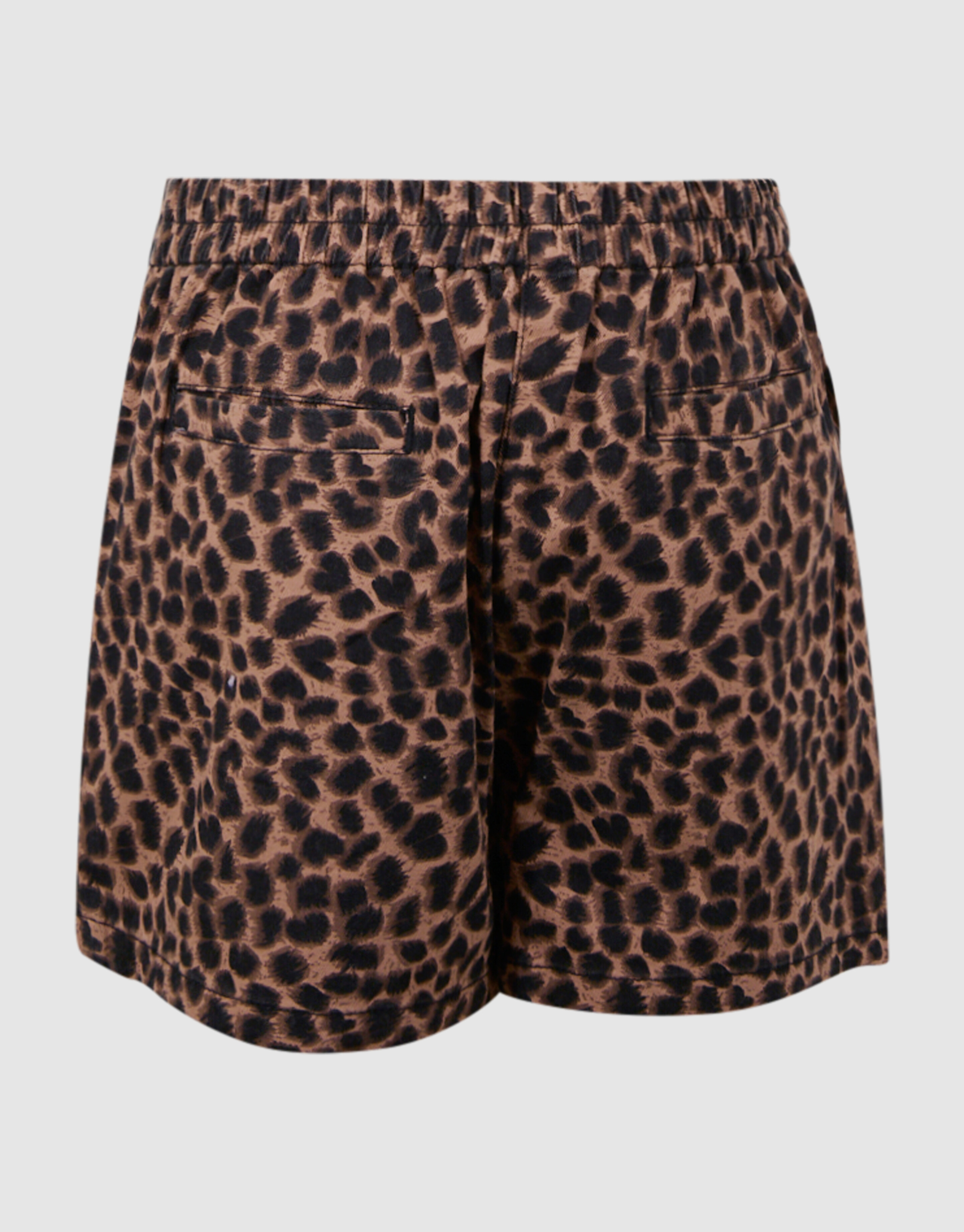 Leoparden-Twill-Skort Braun SHOEBY GIRLS