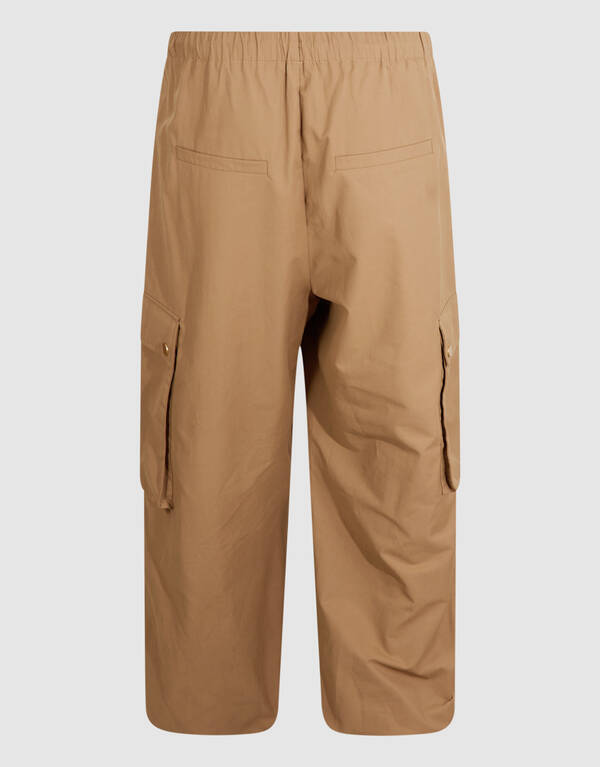 Weit geschnittene Cargohose Sand SHOEBY WOMEN