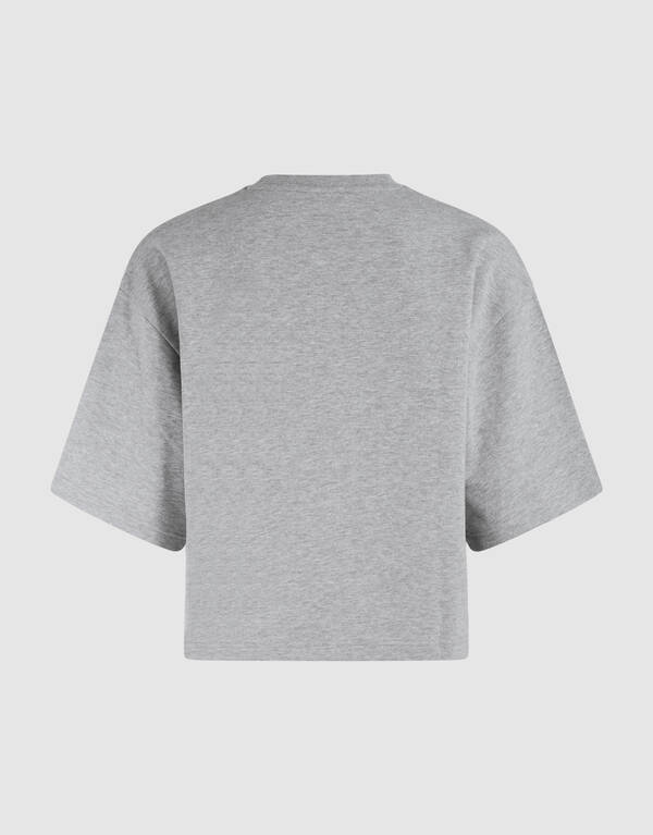 Oversized Sweat Top Hellgrau SHOEBY WOMEN