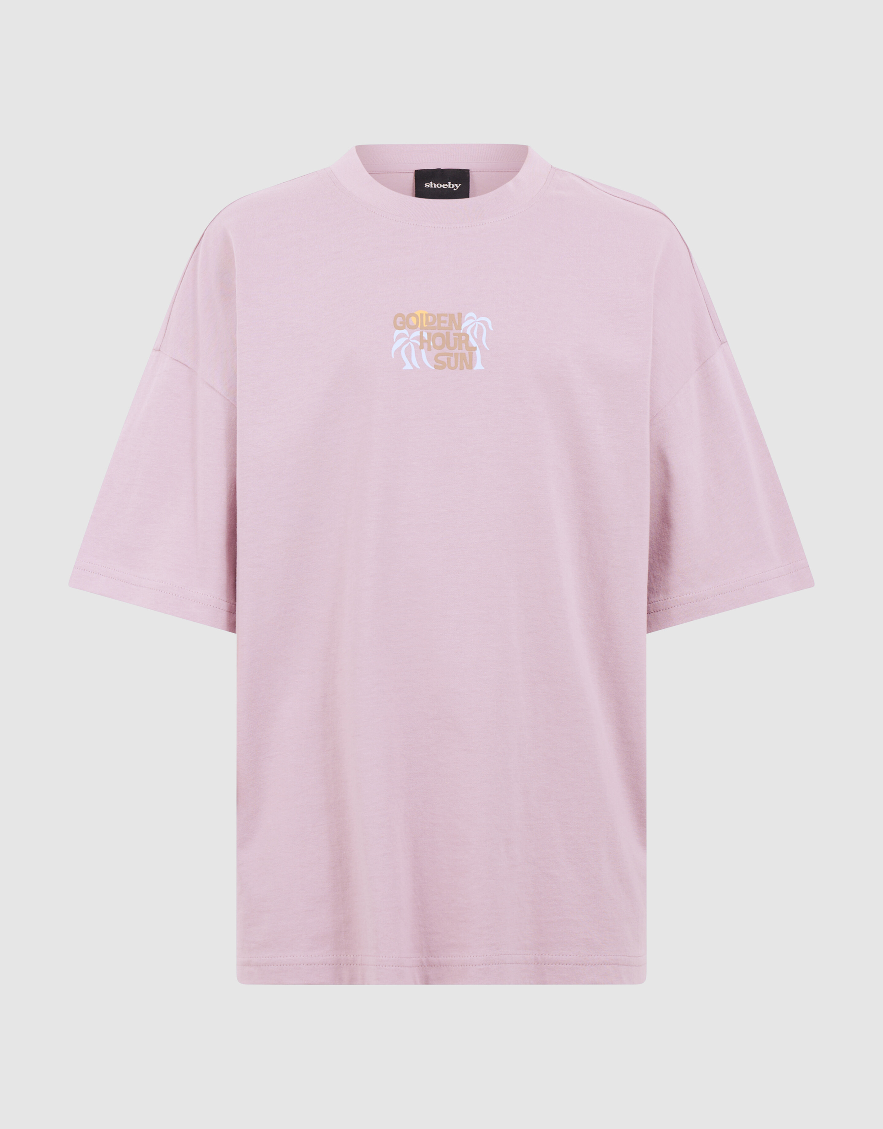 Golden Hour Artwork T-Shirt Hellviolett SHOEBY BOYS