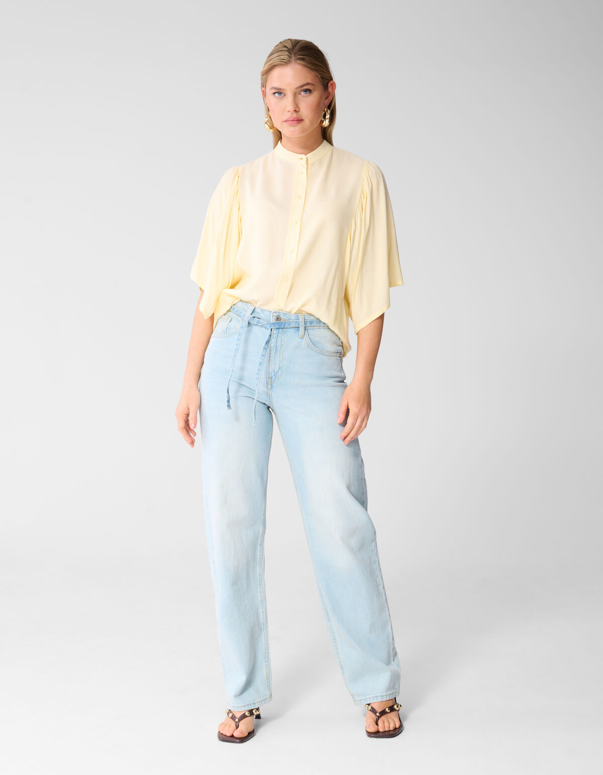 Balloon Fit Jeans Mediumstone SHOEBY WOMEN