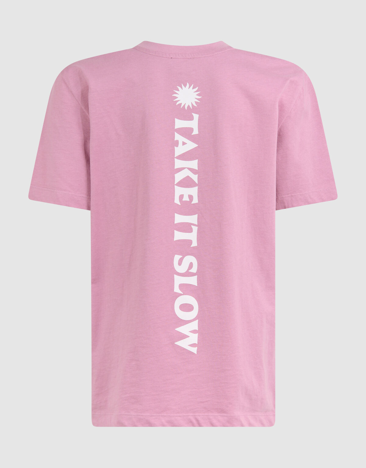 Take It SlowA rtwork T-shirt Rosa SHOEBY BOYS