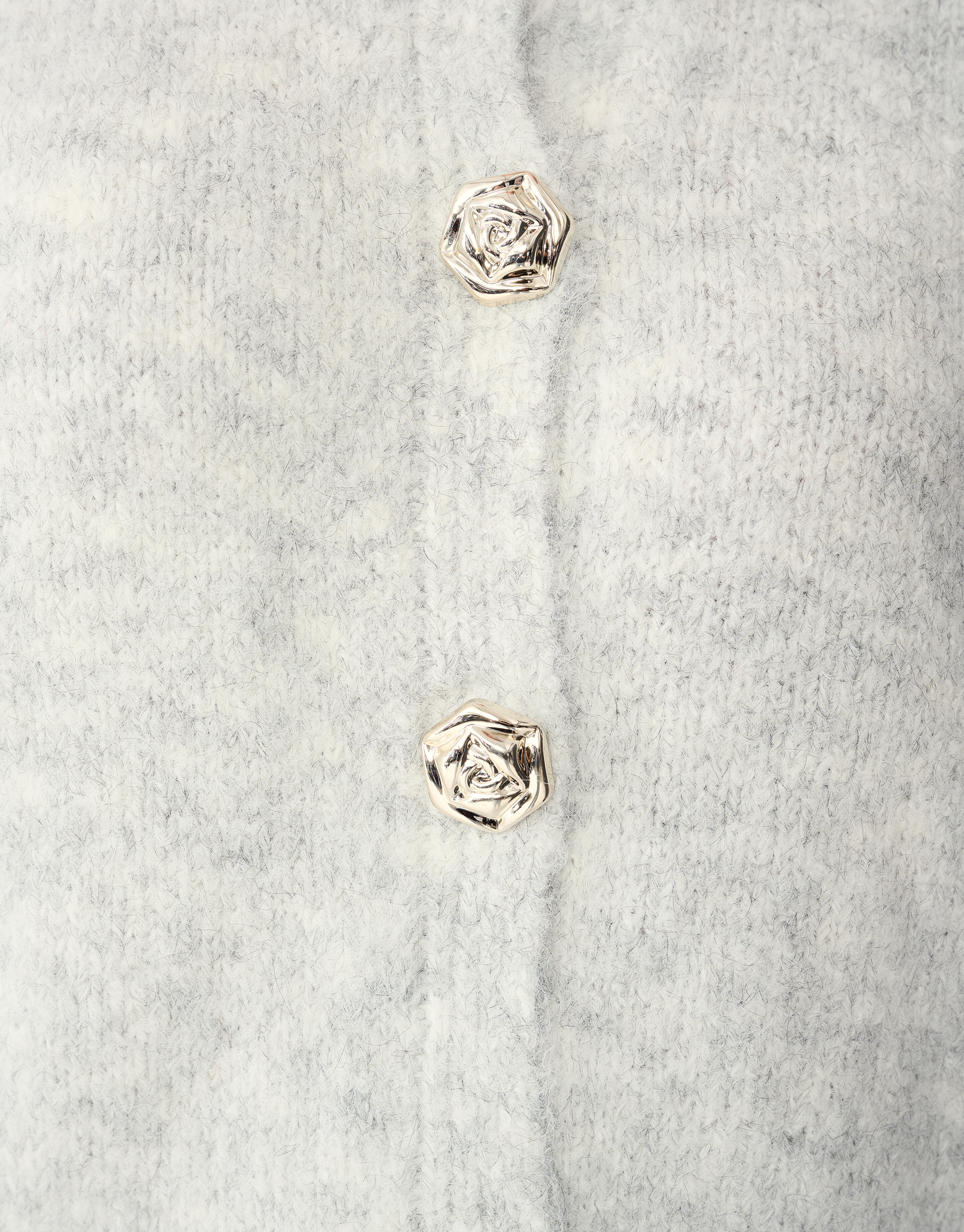 Elegante Knopfweste, hellgrau SHOEBY WOMEN