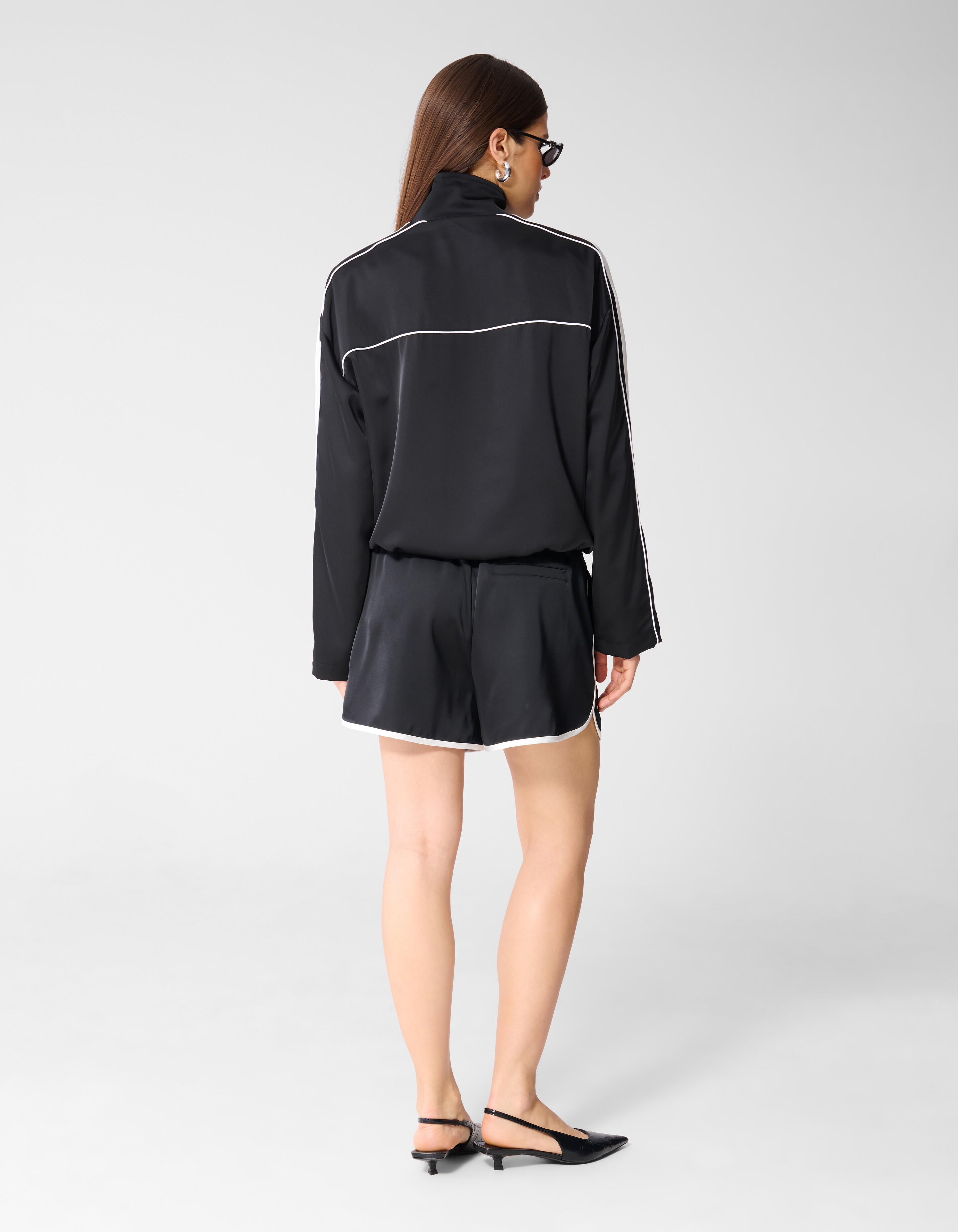 &Uuml;bergro&szlig;er Trainingsanzug Jack Schwarz Von Monica SHOEBY WOMEN