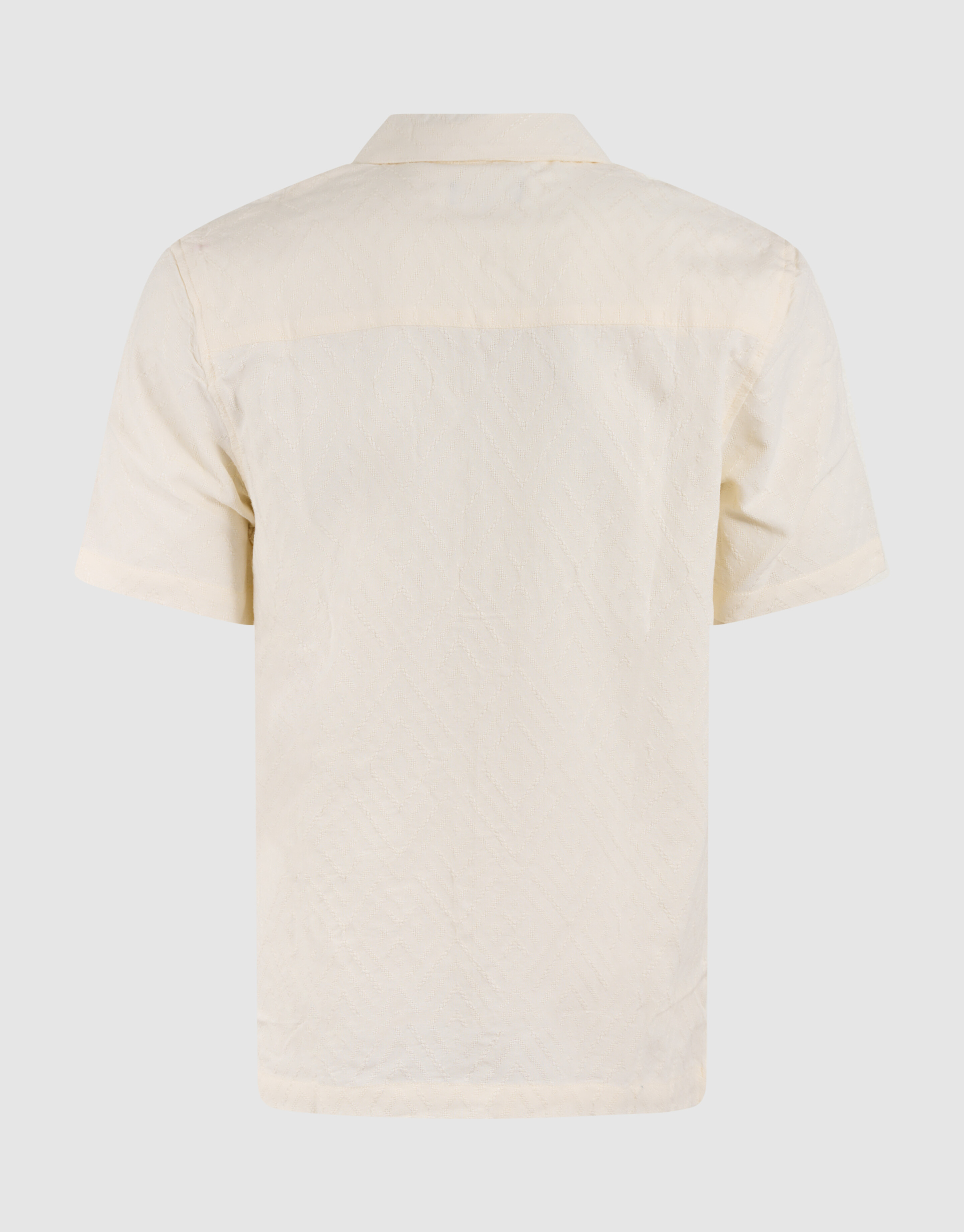 Jacquard-Hemd Off White SHOEBY MEN