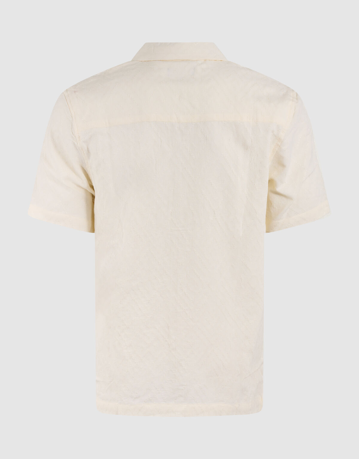 Jacquard-Hemd Off White SHOEBY MEN