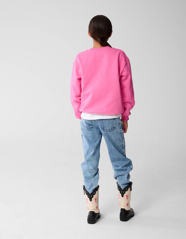 Tiger Kunst Sweatshirt Rosa SHOEBY GIRLS