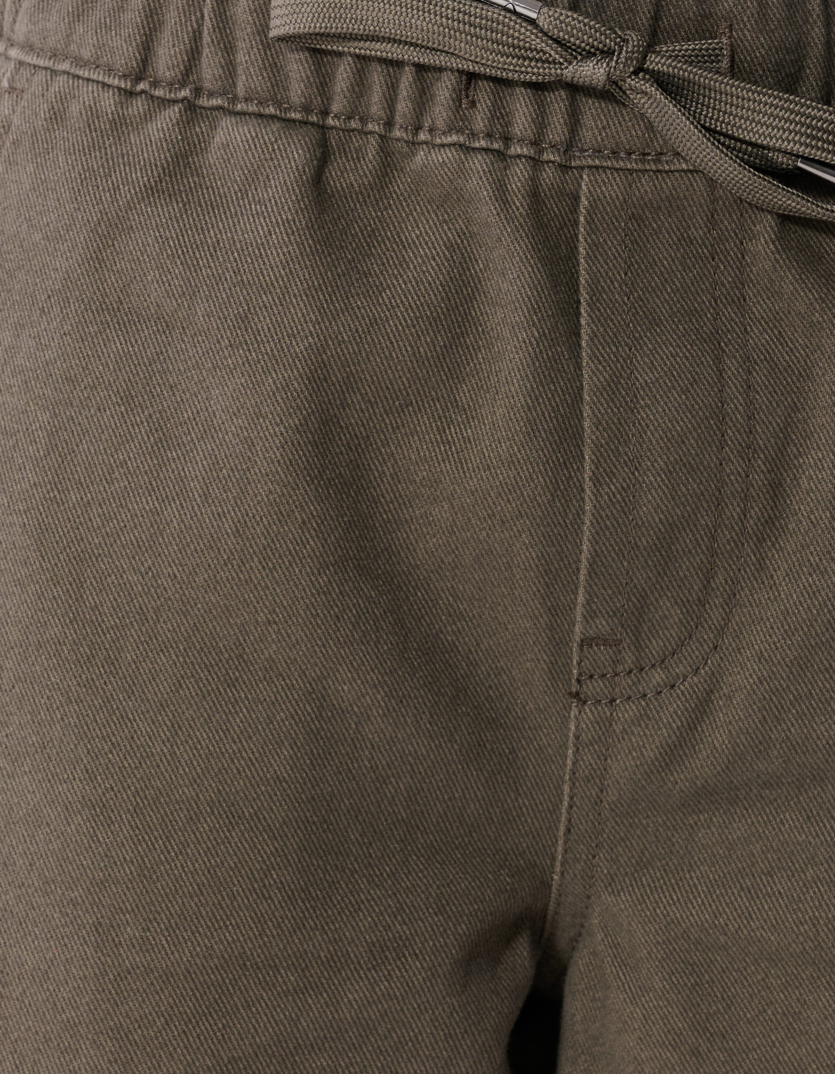 Twill Barrel Fit Hose Dunkelgr&uuml;n SHOEBY BOYS
