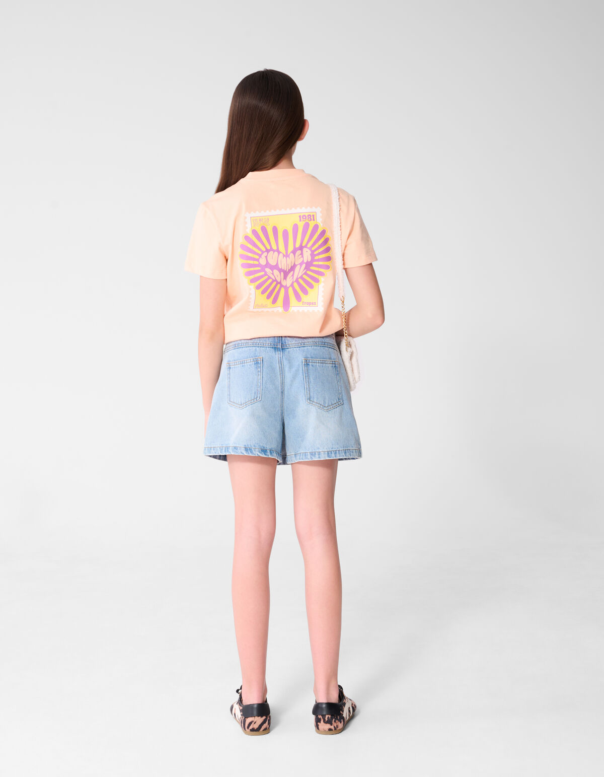 Summer Soleil T-Shirt Hellorange SHOEBY GIRLS