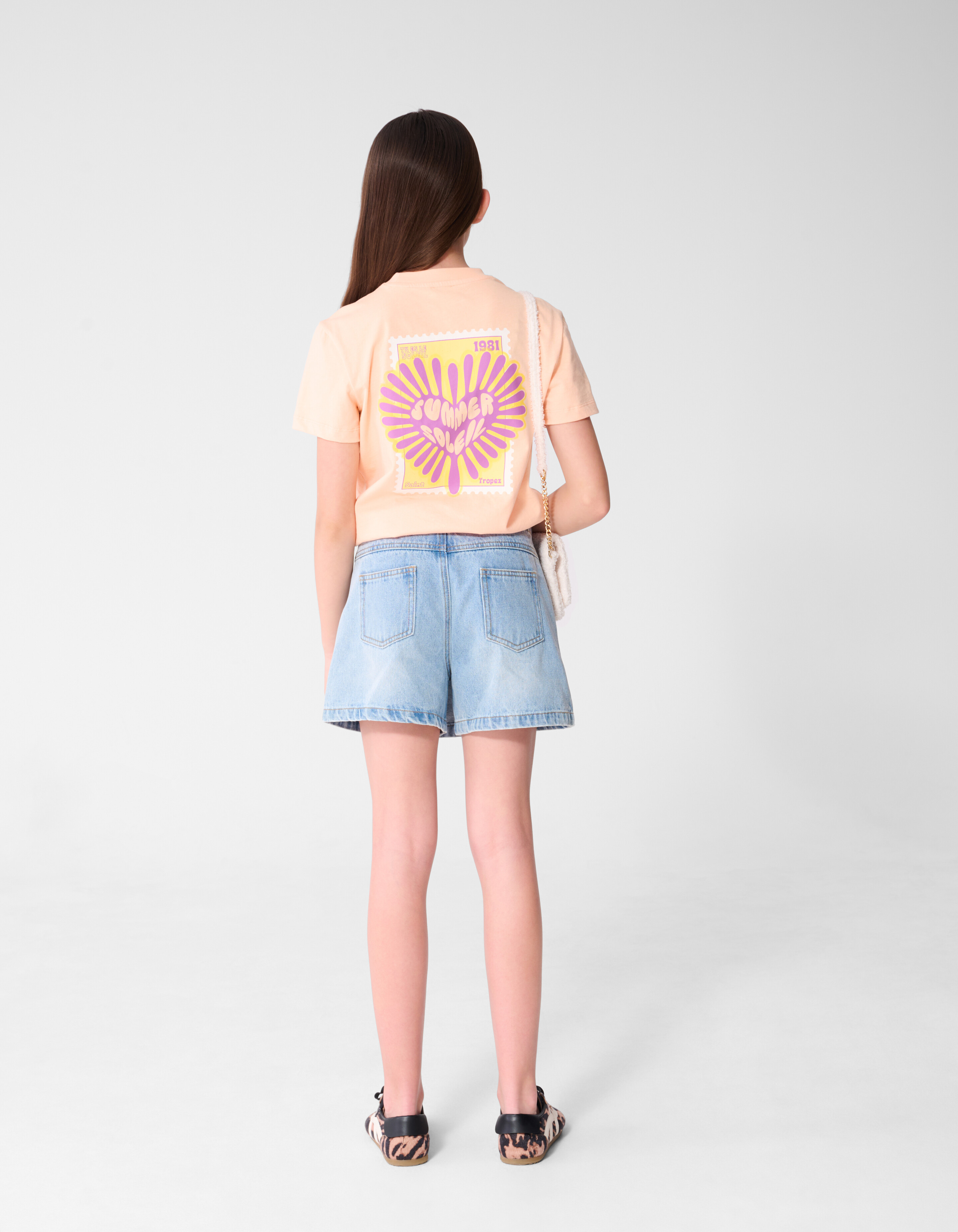 Summer Soleil T-Shirt Hellorange SHOEBY GIRLS