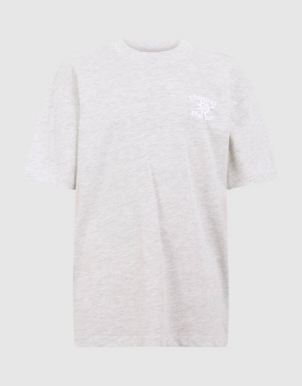 Chasing Artwork T-Shirt Hellgrau SHOEBY BOYS