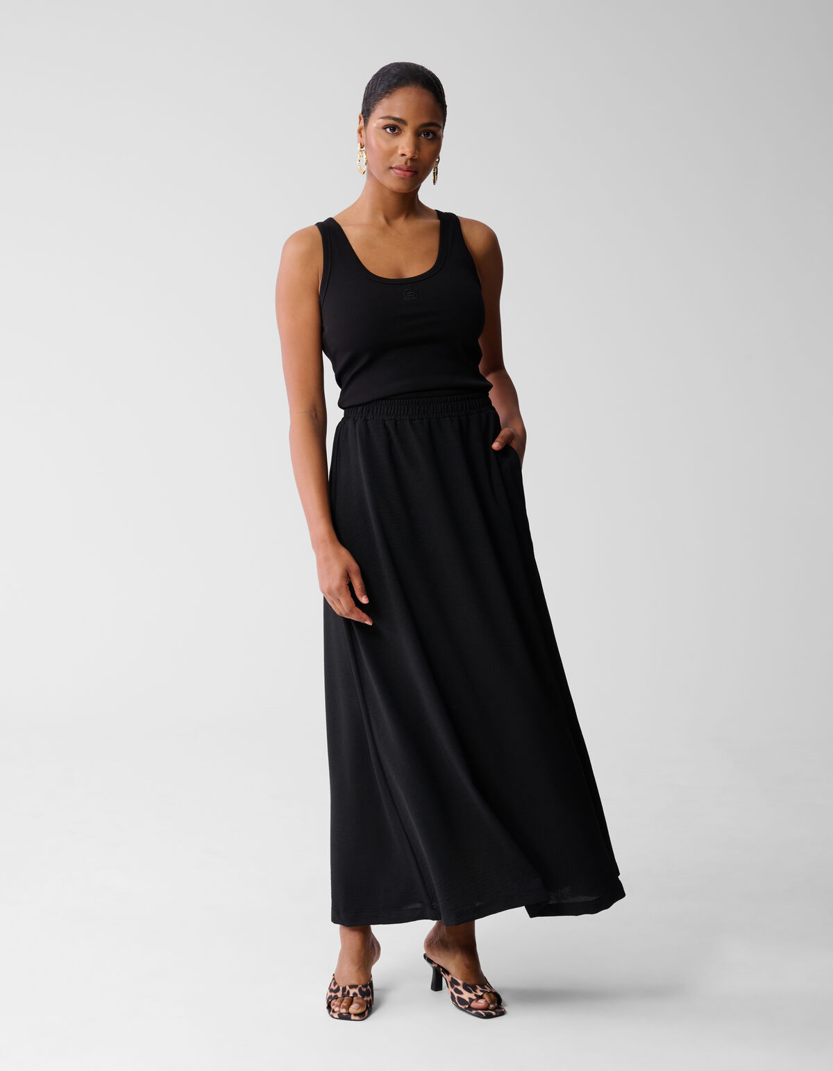 Twist Maxirock Schwarz SHOEBY WOMEN