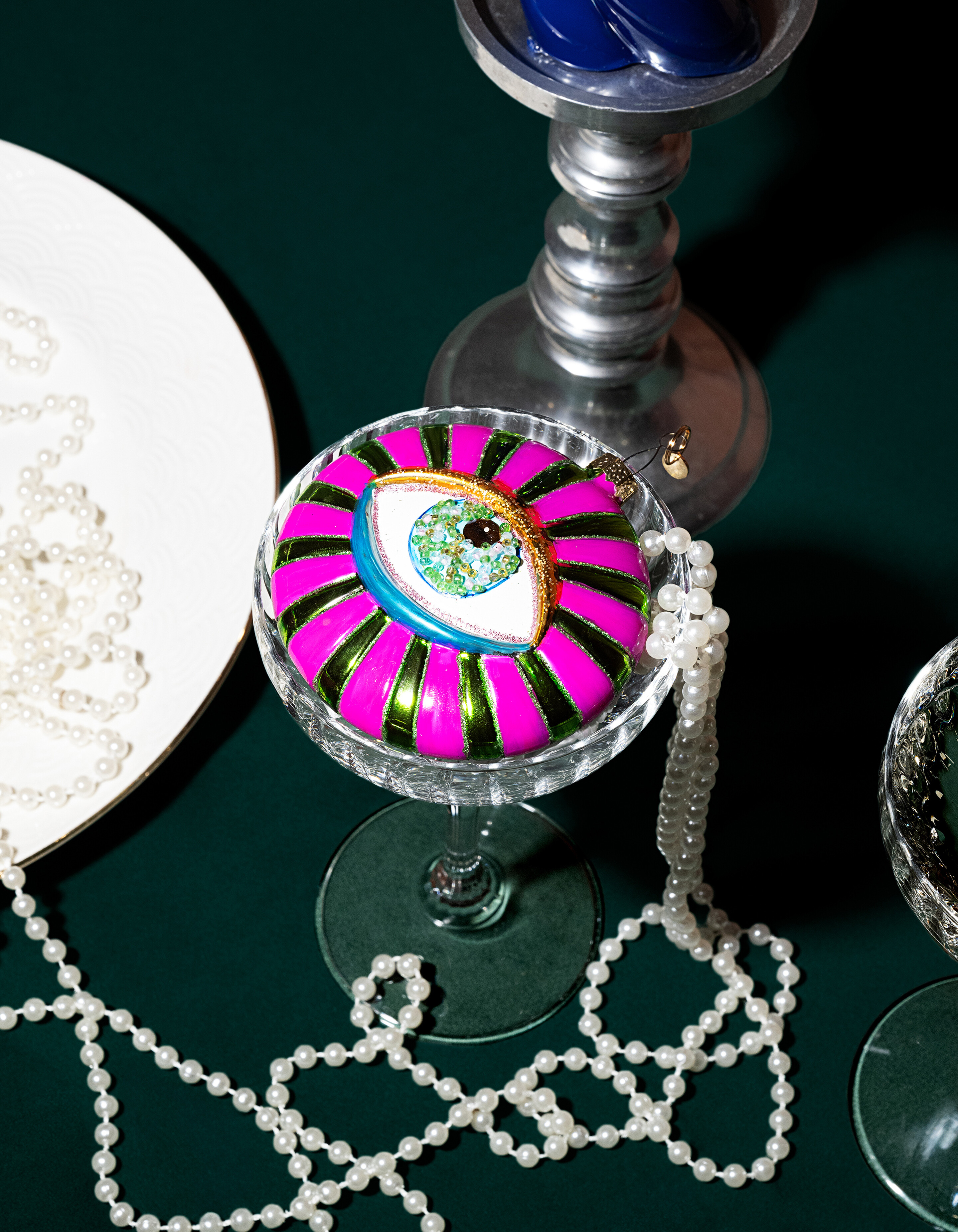 Eye Weihnachtskugel Mehrfarbig By Fred SHOEBY ACCESSOIRES