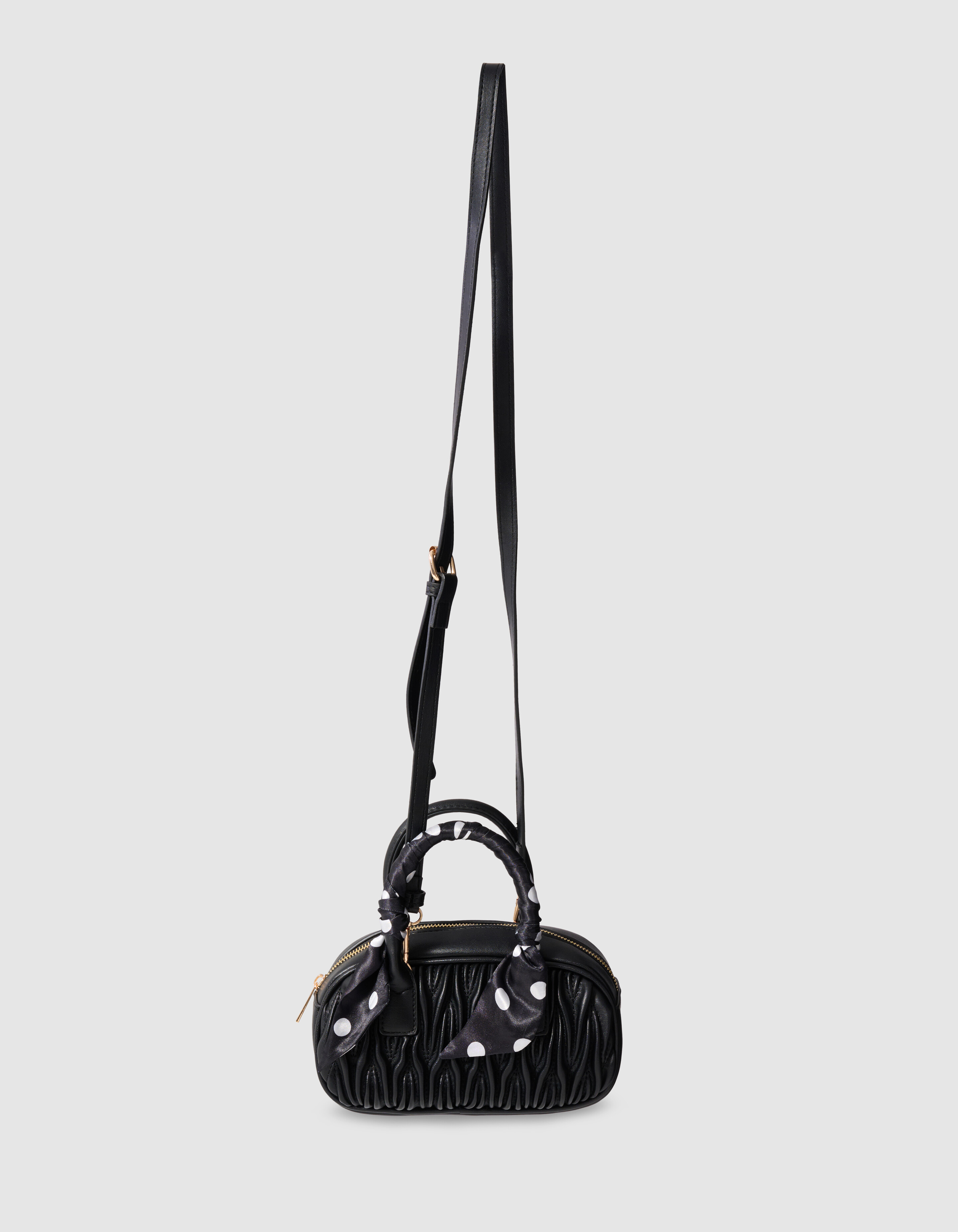 Scarf Crinkle Tasche Schwarz SHOEBY ACCESSOIRES