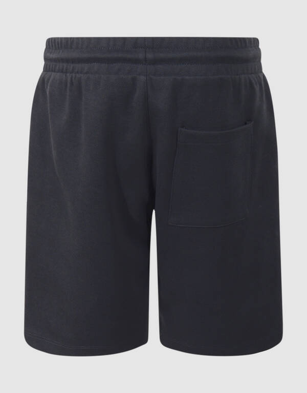 Piqu&eacute;-Label-Short Dunkelgrau SHOEBY BOYS