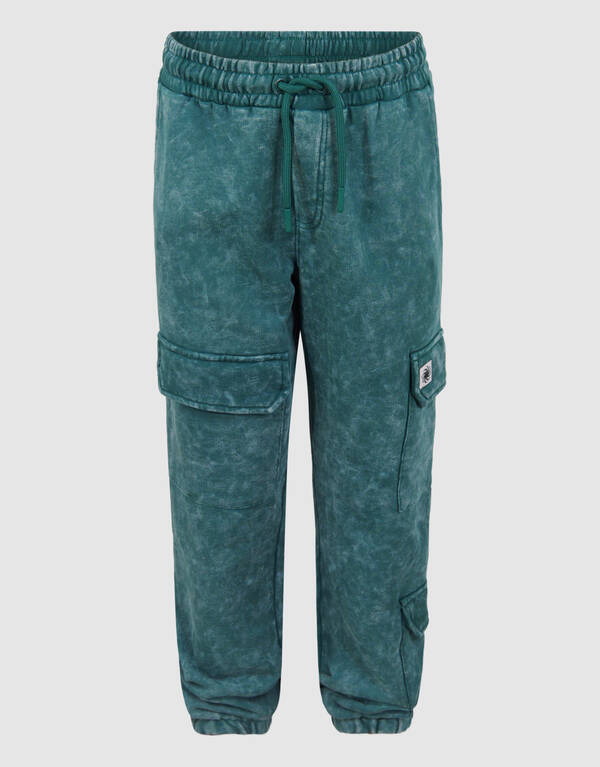 Gewaschene Cargohose Dunkelblau SHOEBY BOYS