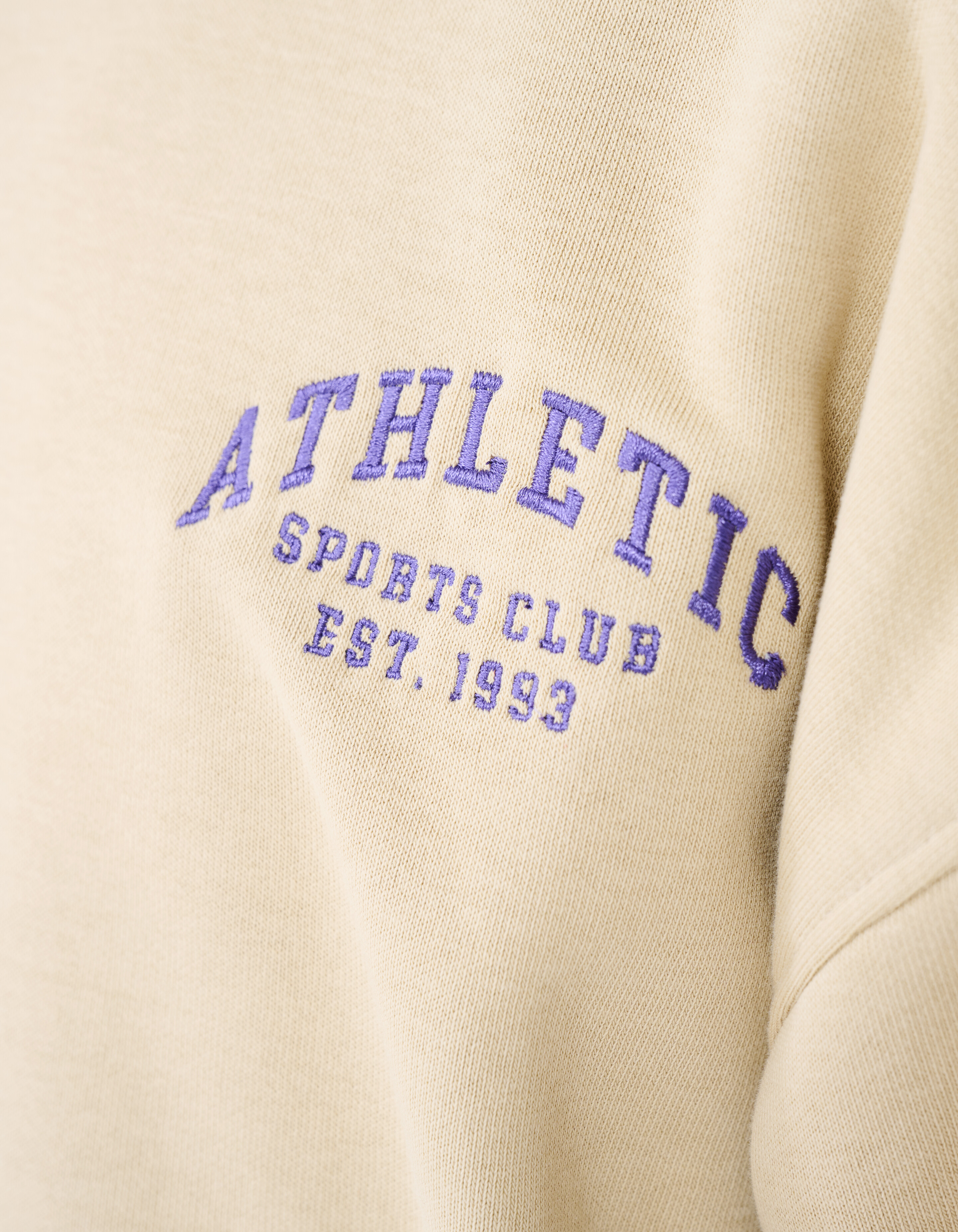 Athletisches Kunstwerk Pullover Beige SHOEBY BOYS